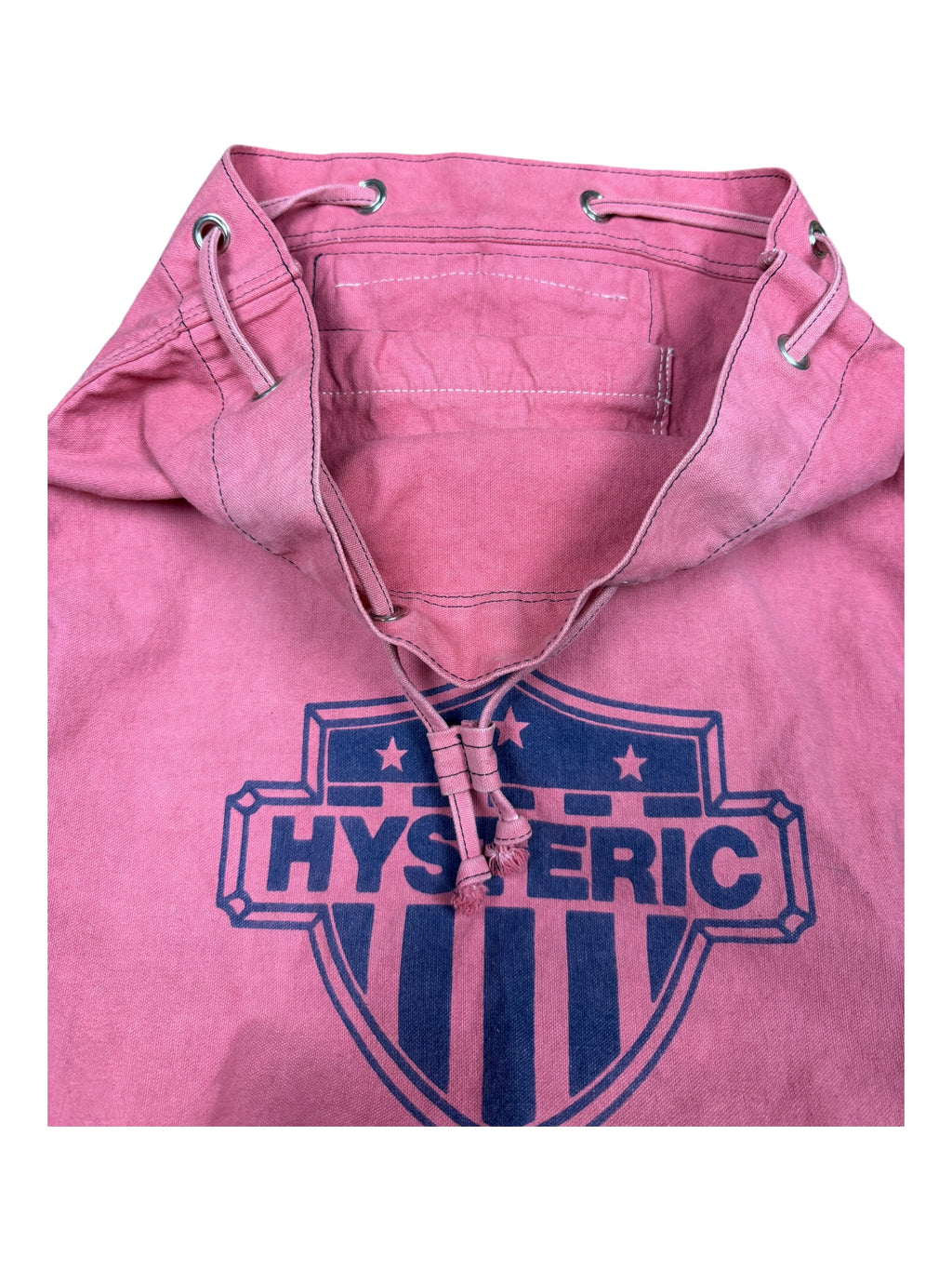 Hysteric Glamour 90s Red Bag Cinch Drawstring Backpack