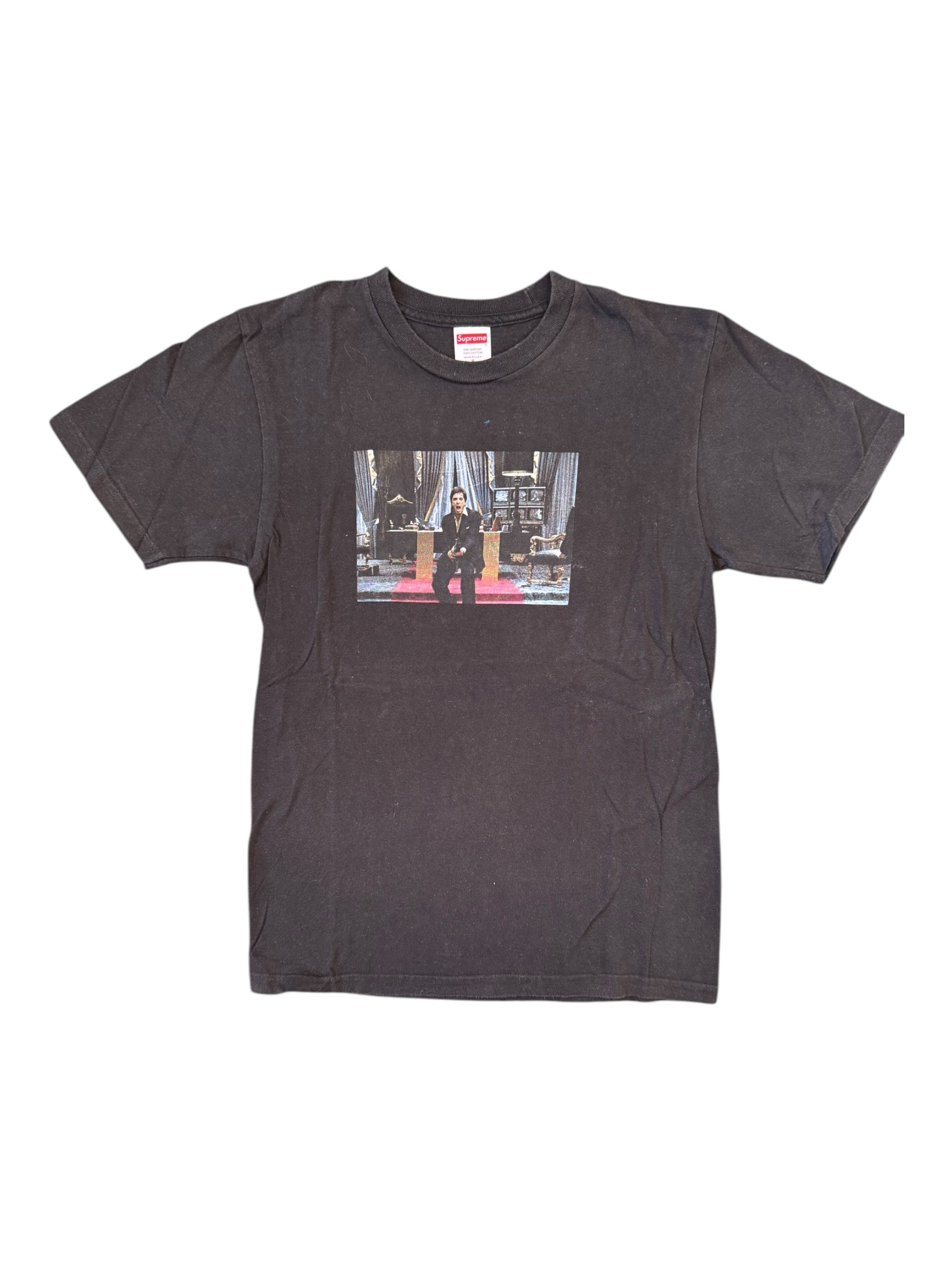 Supreme FW17 Scarface Friend Black T-Shirt Size Small