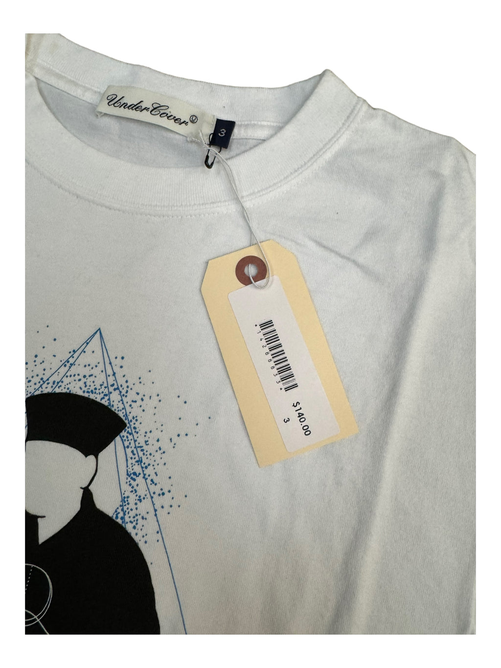 Undercover Once In a Lifetime White T-Shirt Size Large New w/ Tags