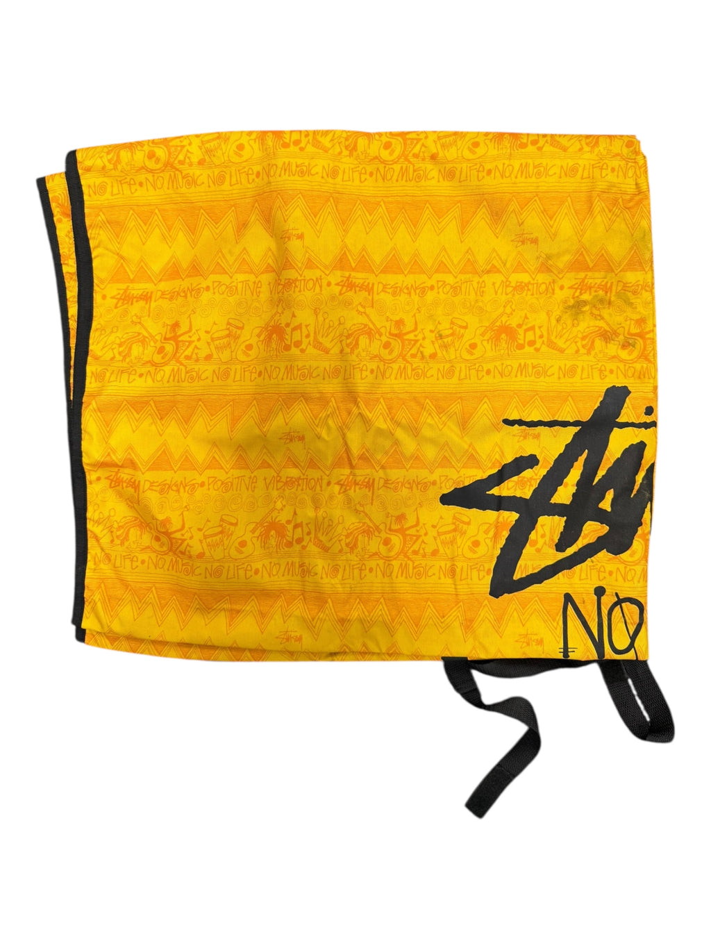 Stussy 00s Tower Records x Coleman Yellow Camping Mat