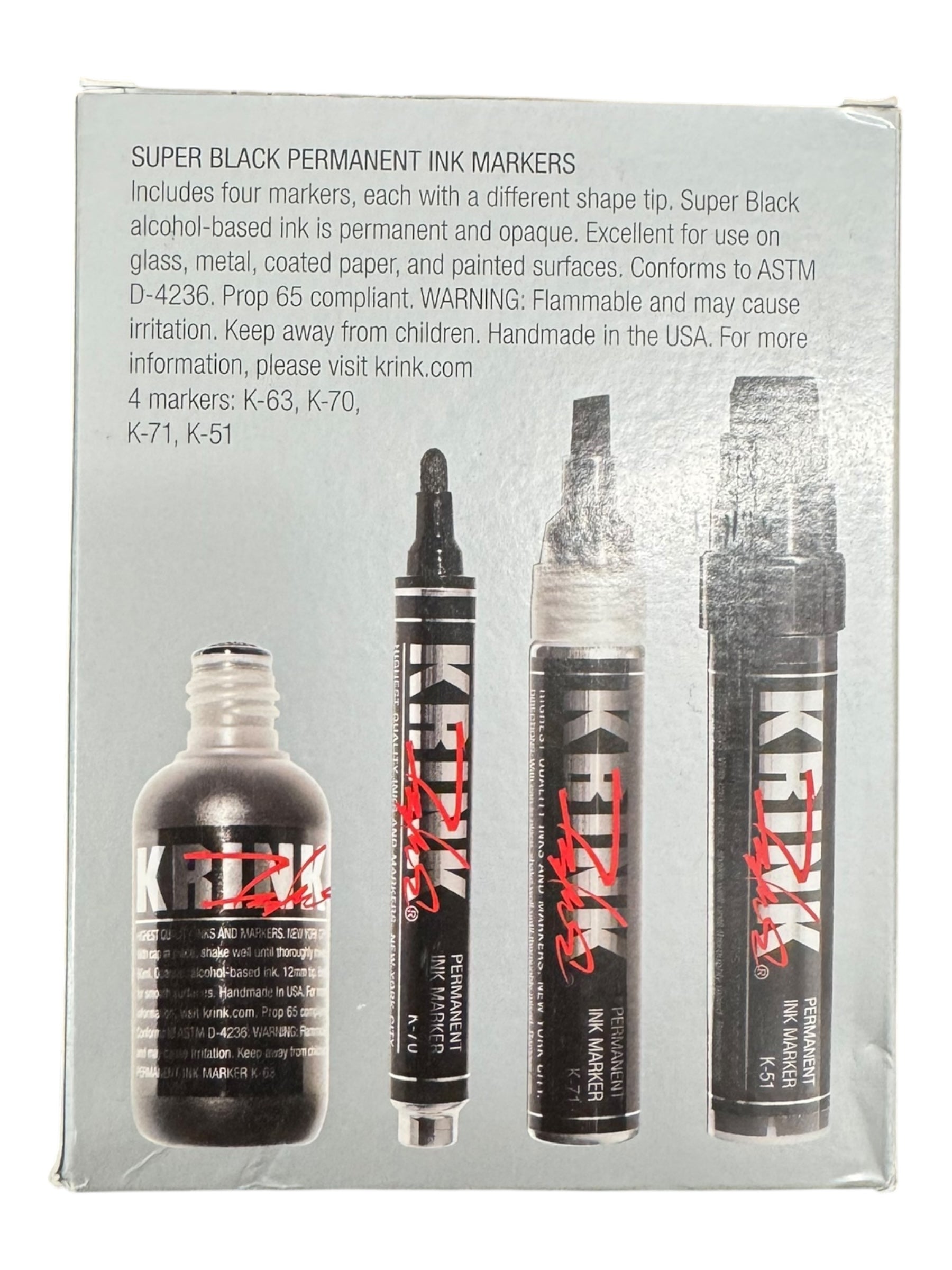 Futura x Krink Super Black Permanent Ink Markers Set LE 400