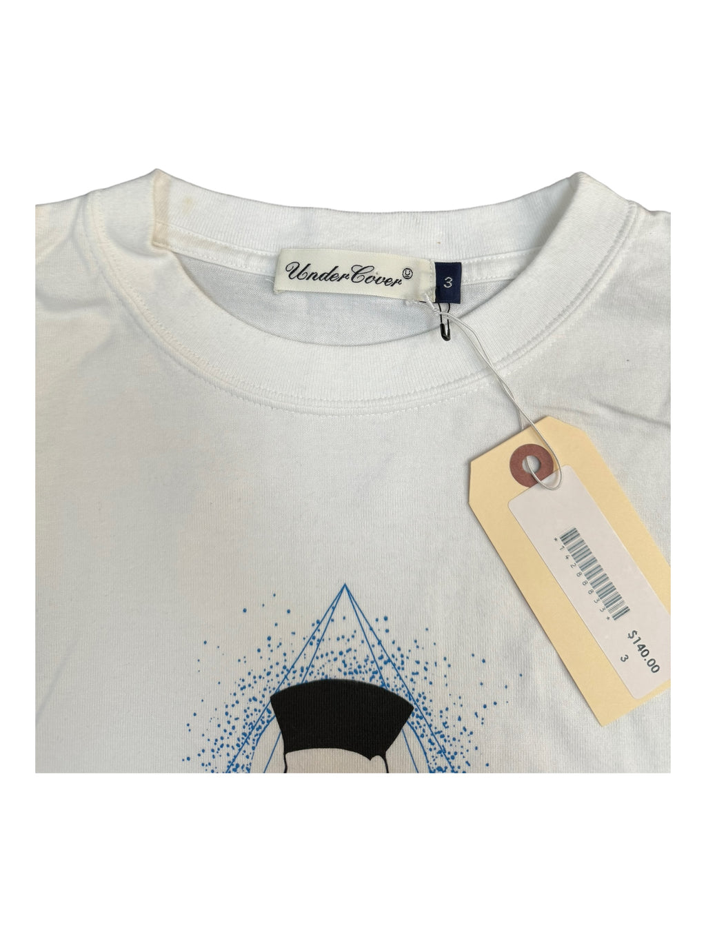 Undercover Once In a Lifetime White T-Shirt Size Large New w/ Tags