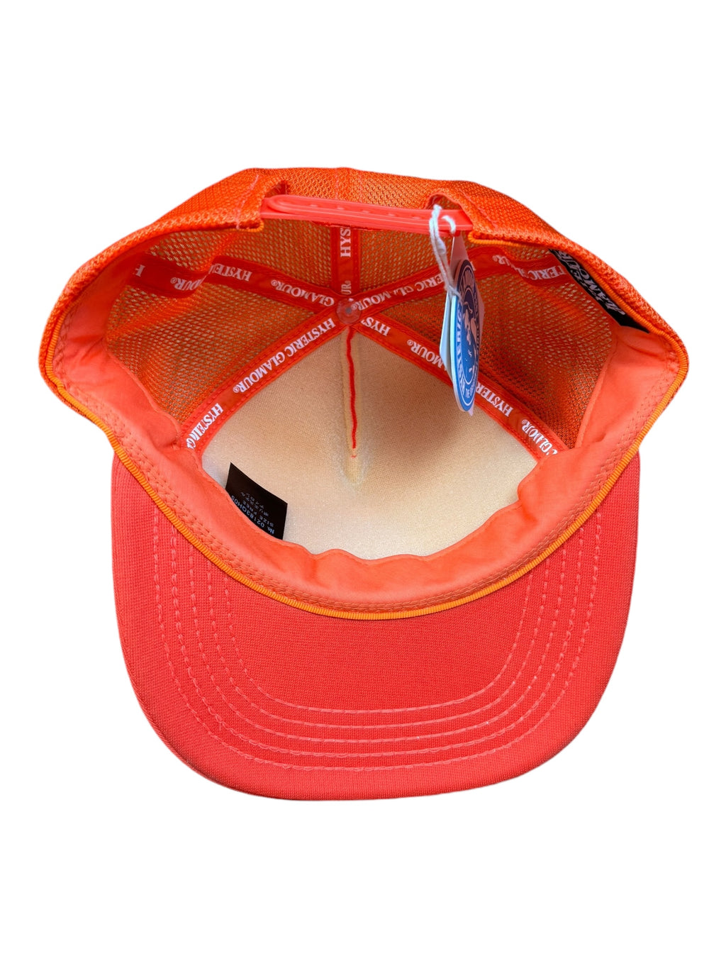 Hysteric Glamour Orange Snapback Deadstock