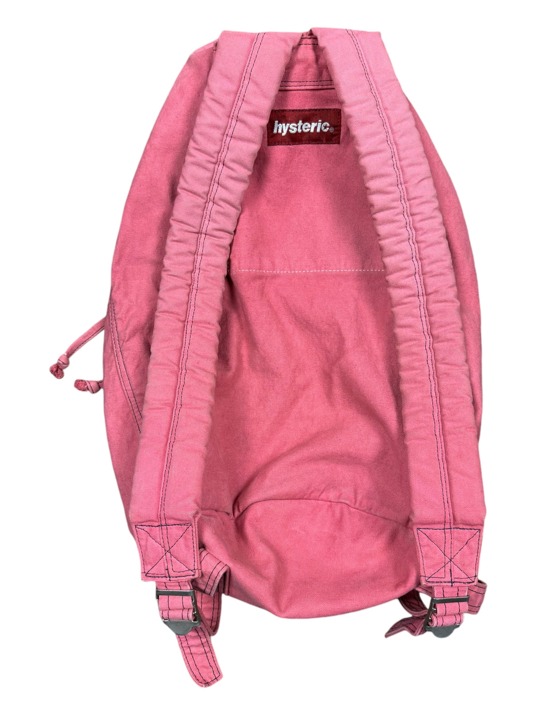 Hysteric Glamour 90s Red Bag Cinch Drawstring Backpack