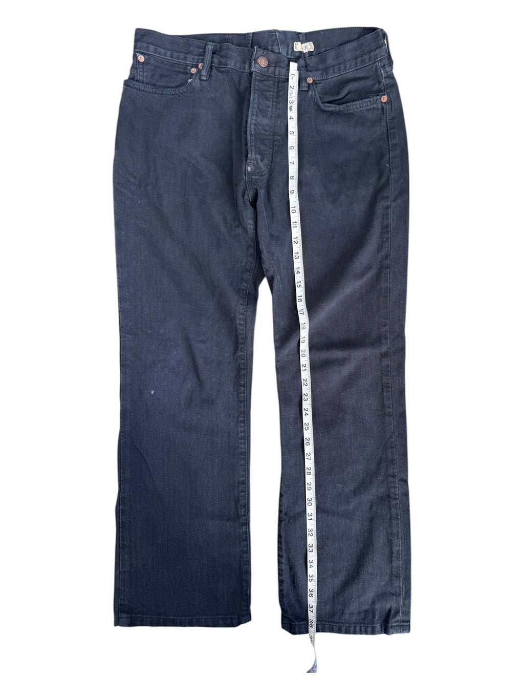 Polo Ralph Lauren 867 Classic Fit Hudson Black Mens 34x32 Jeans