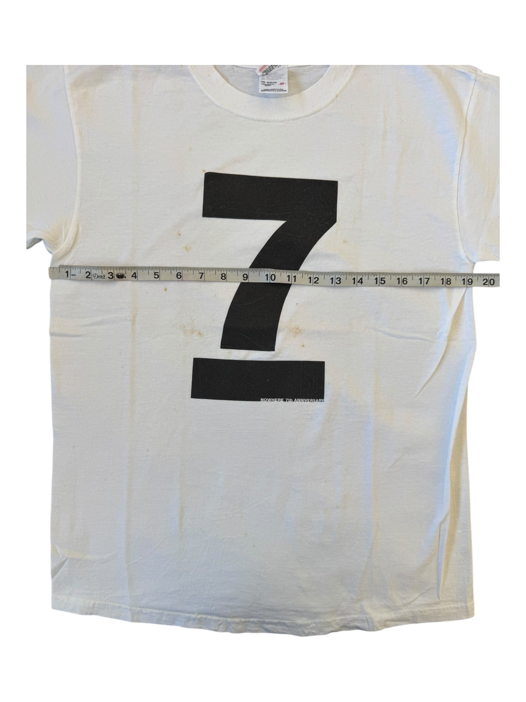 Bape 90s Nowhere 7 Year Anniversary Anvil Size Medium