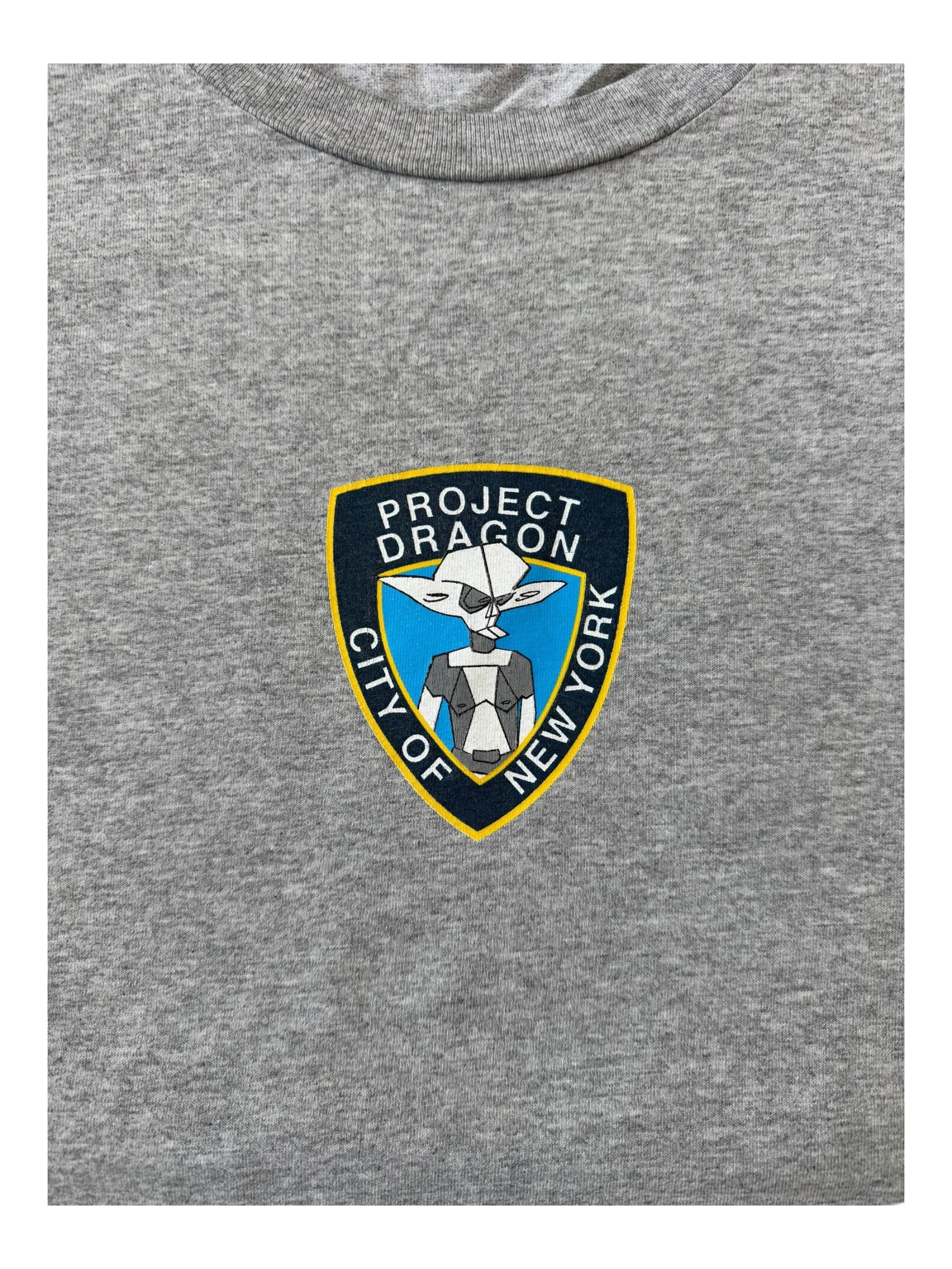 Futura 90s Grey Project Dragon Pointman Police Badge Size Large