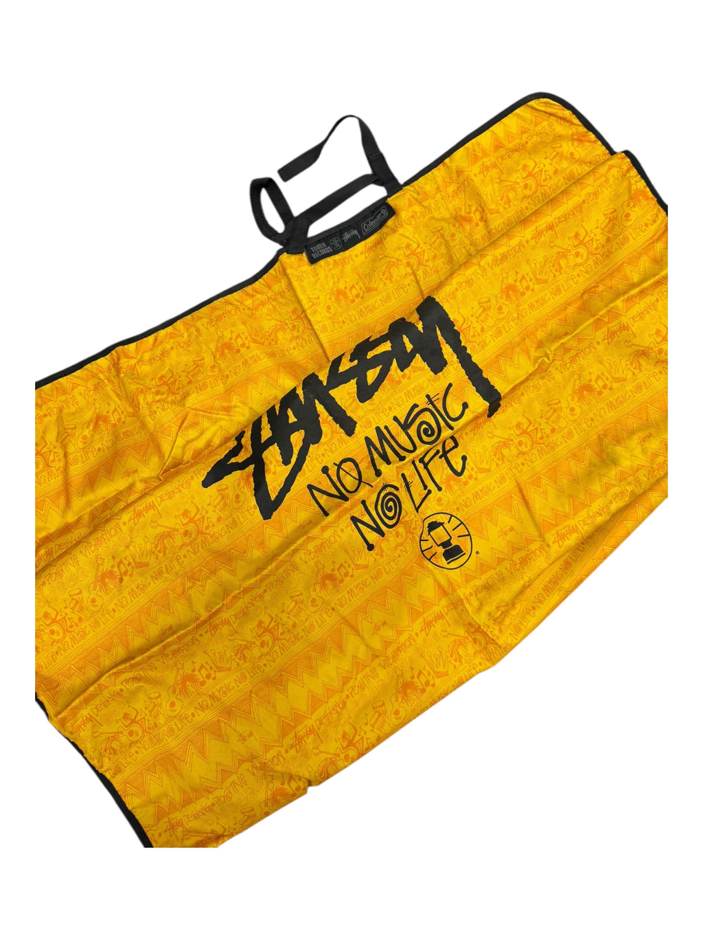 Stussy 00s Tower Records x Coleman Yellow Camping Mat