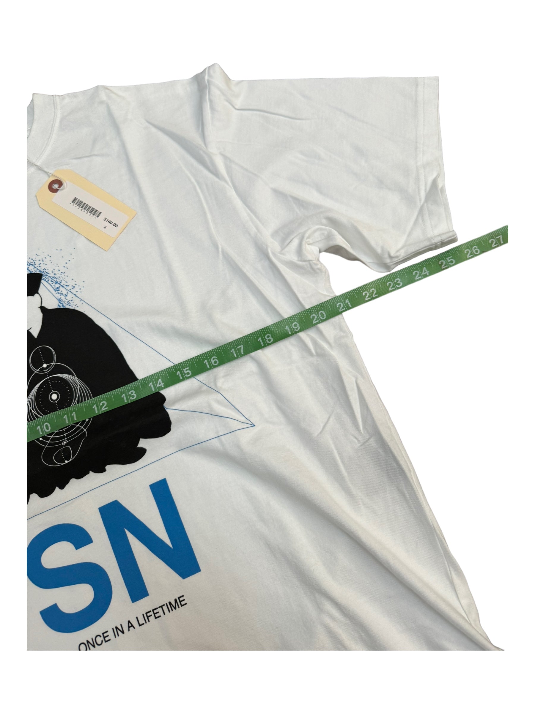 Undercover Once In a Lifetime White T-Shirt Size Large New w/ Tags