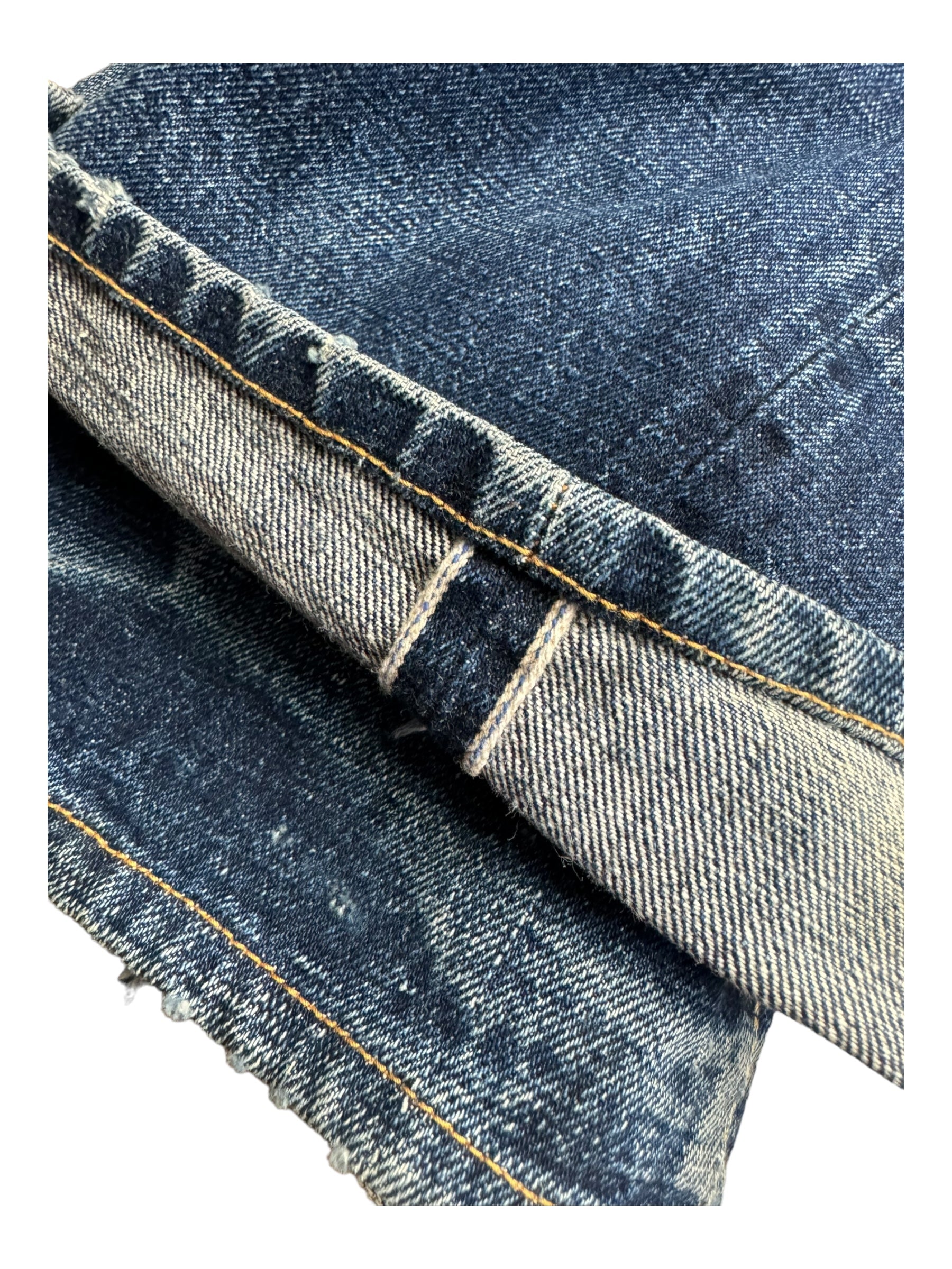 Studio D'artisan Faded Selvedge Denim Jeans Size 33