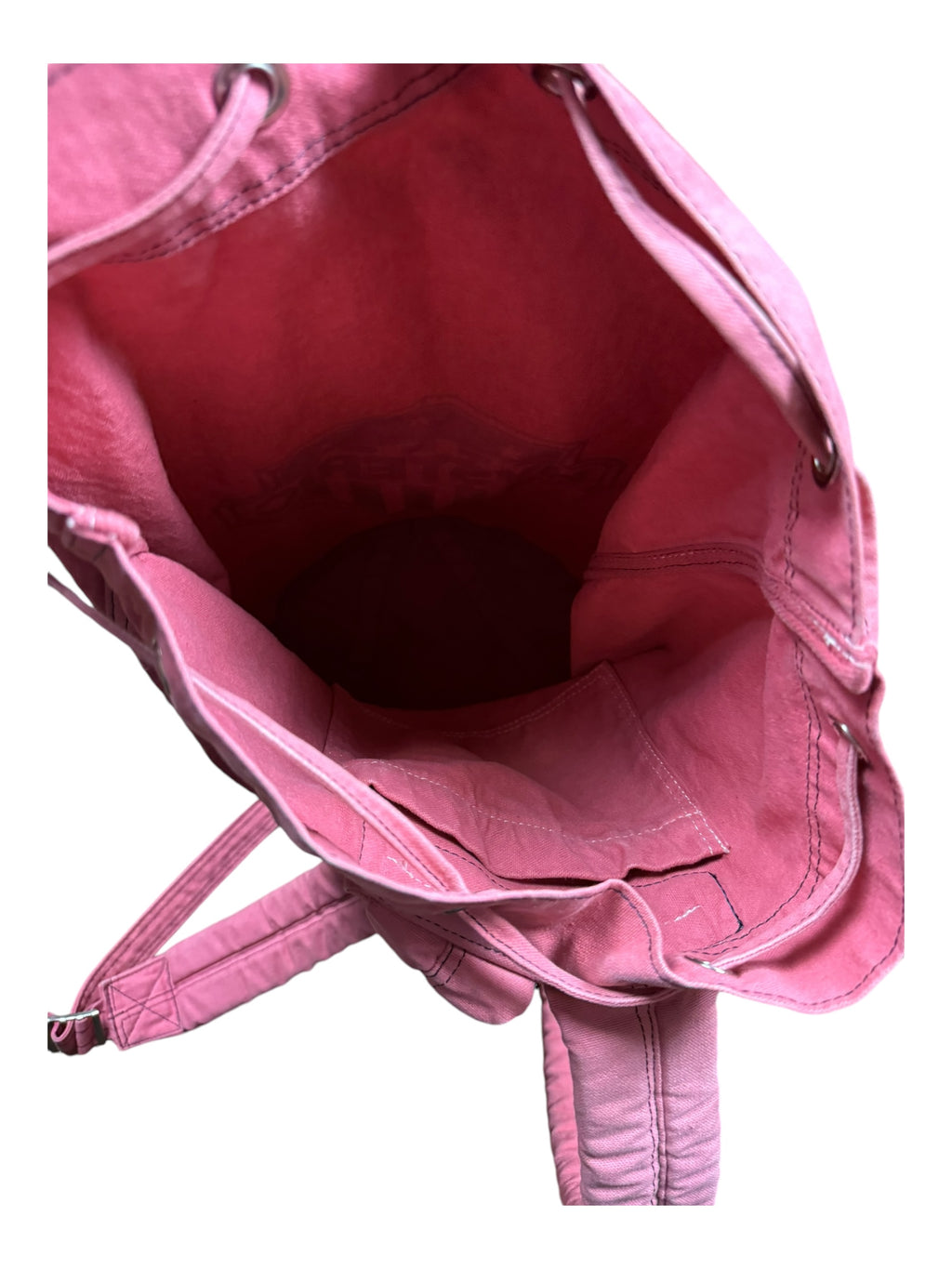 Hysteric Glamour 90s Red Bag Cinch Drawstring Backpack