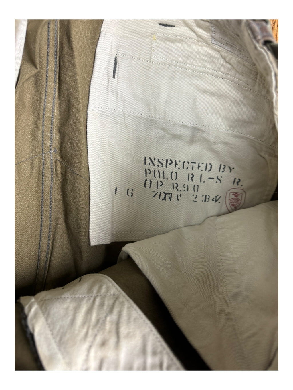 Polo Ralph Lauren Camo Cargo Pants w/ Patches Size 34 / 32