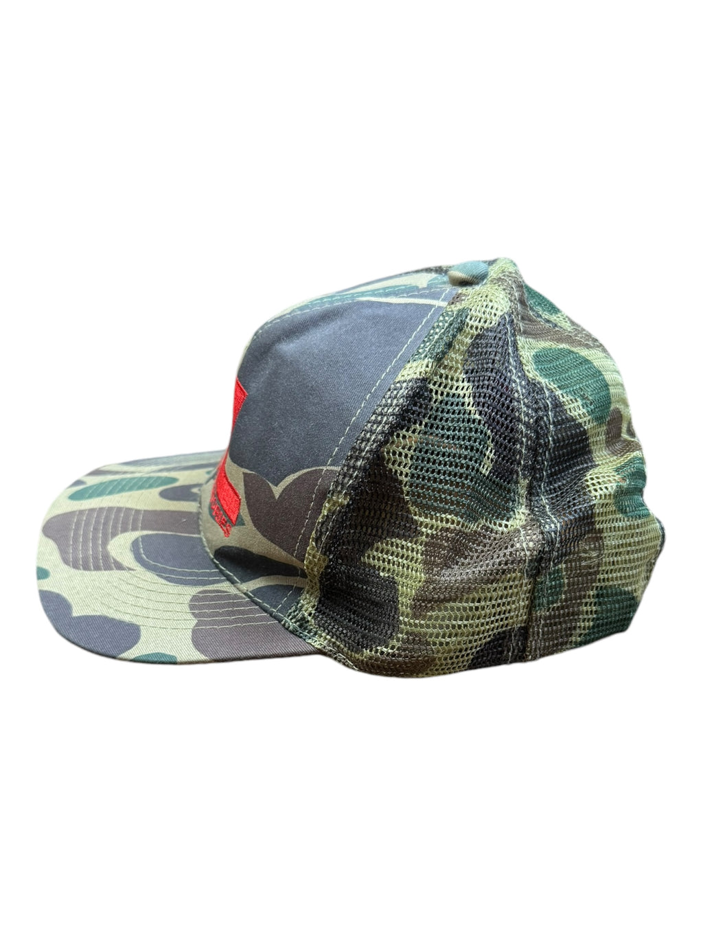 Futura 90s Camo FL Snapback Trucker Hat