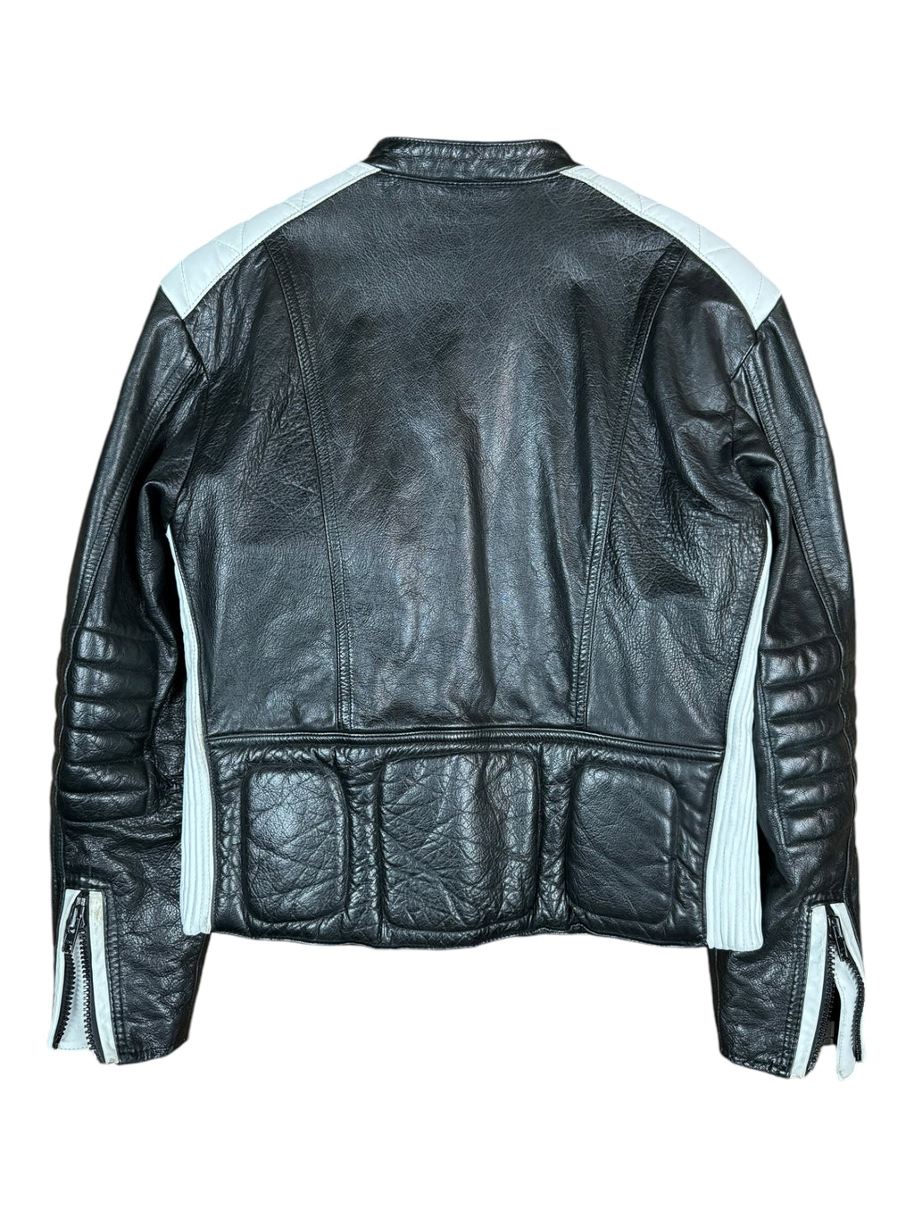 Polo Ralph Lauren 90s 1992 Alpine Ski Team Racing Leather Jacket Size Medium