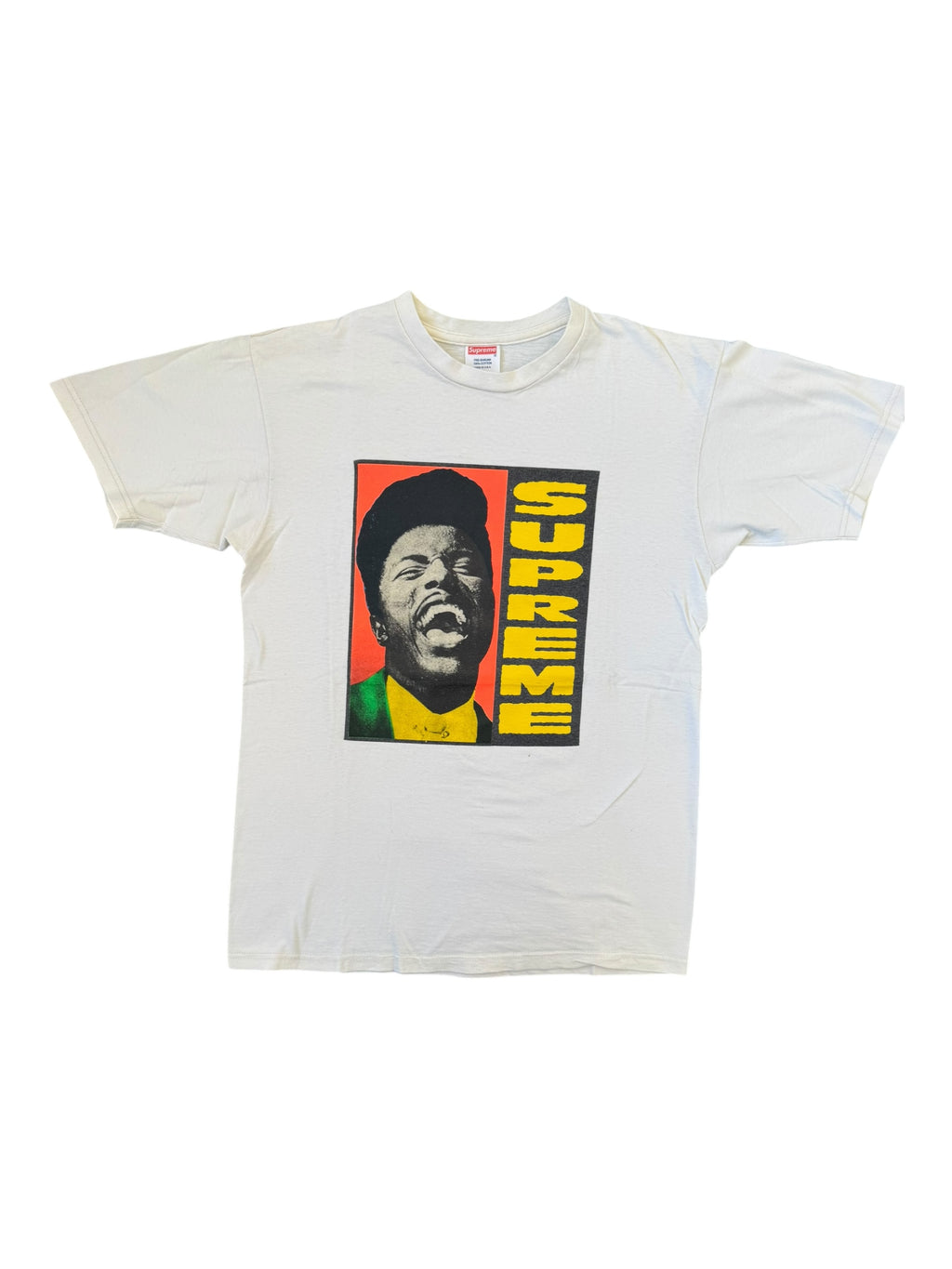 Supreme FW11 “Little Richard” White T-Shirt Size Medium