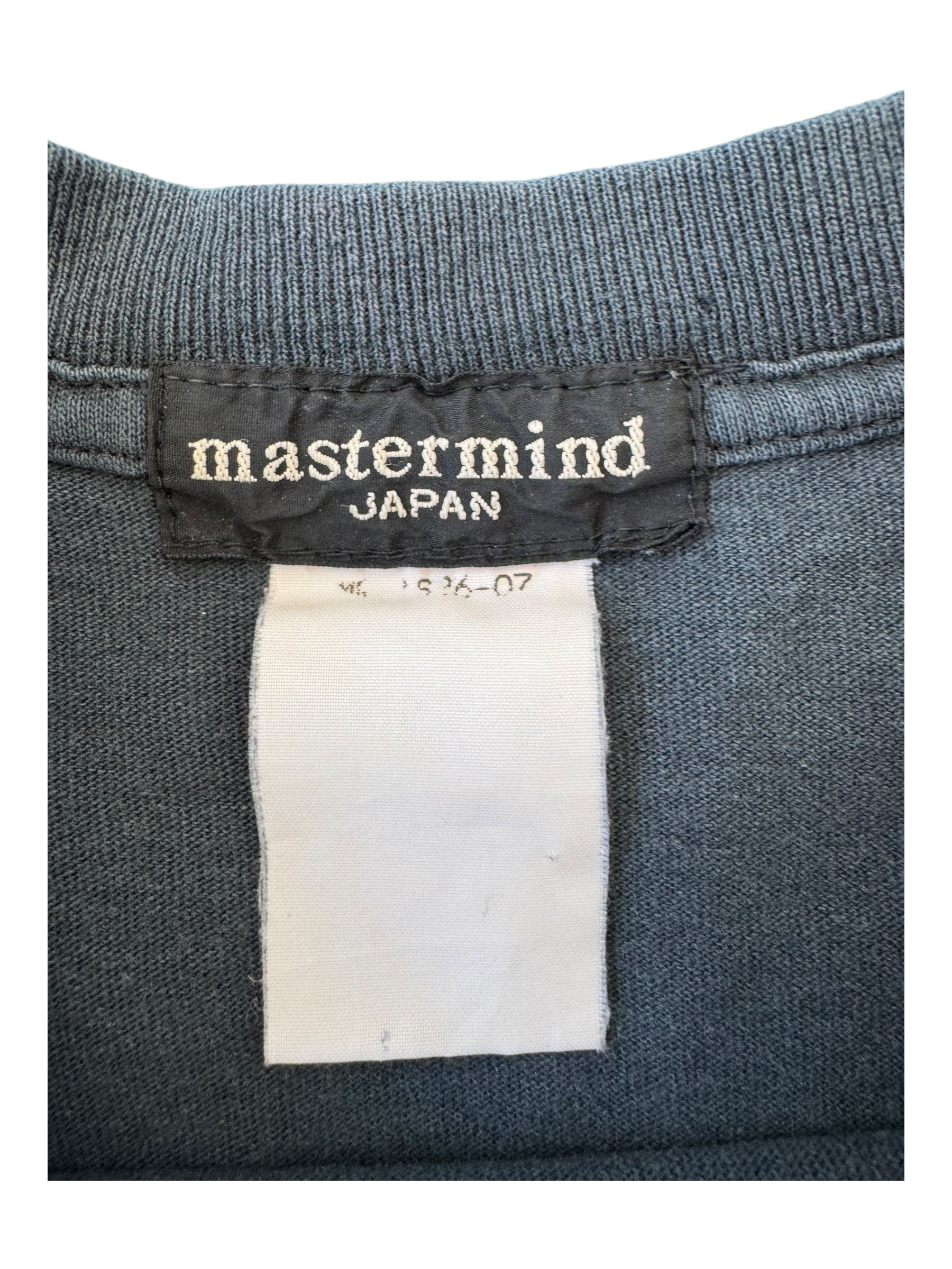 Mastermind 00s Metallic Skulls Black T-shirt Size Large