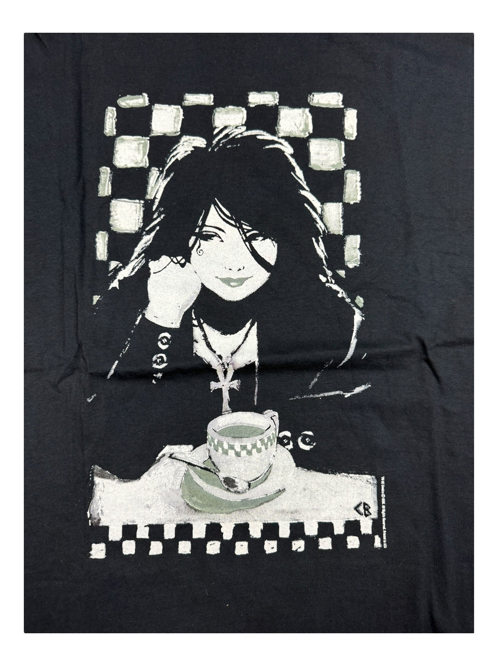 1996 The Sandman Death Coffee Black XL DC Comics