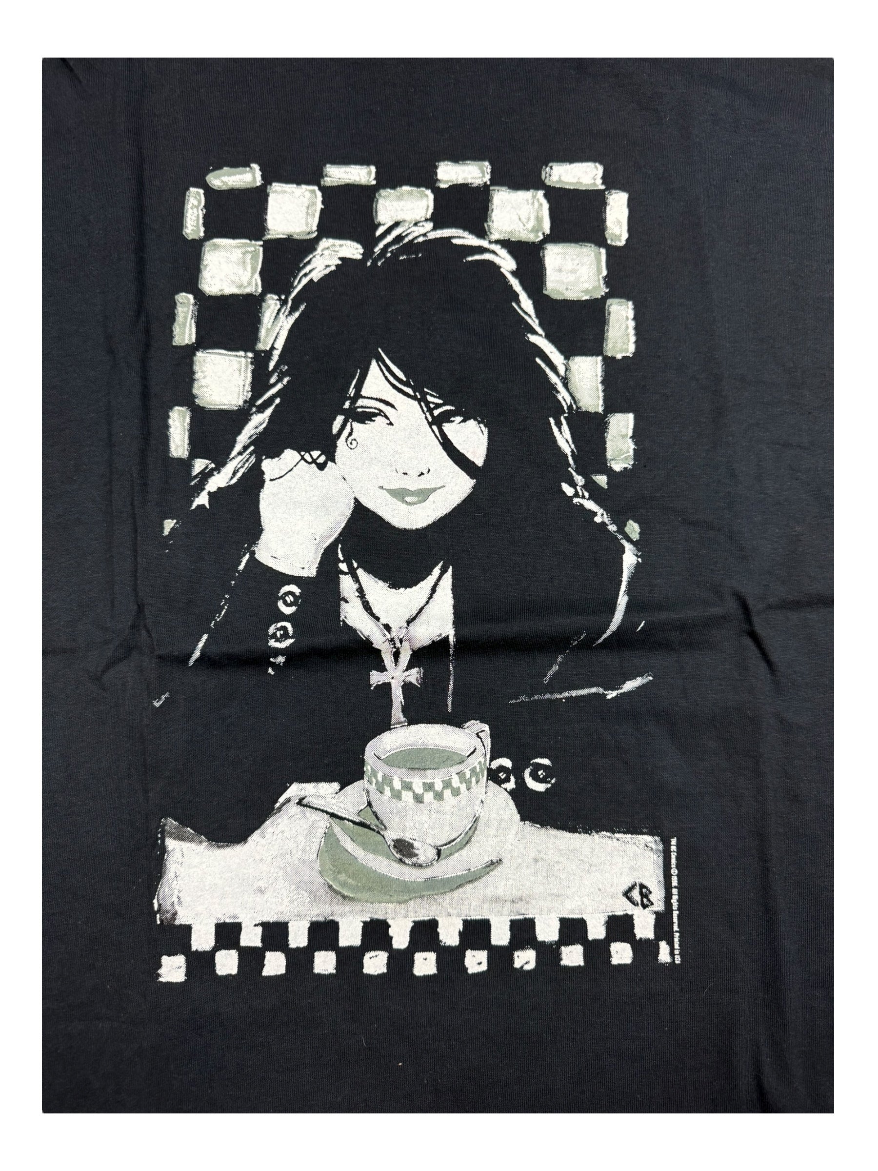 1996 The Sandman Death Coffee Black XL DC Comics