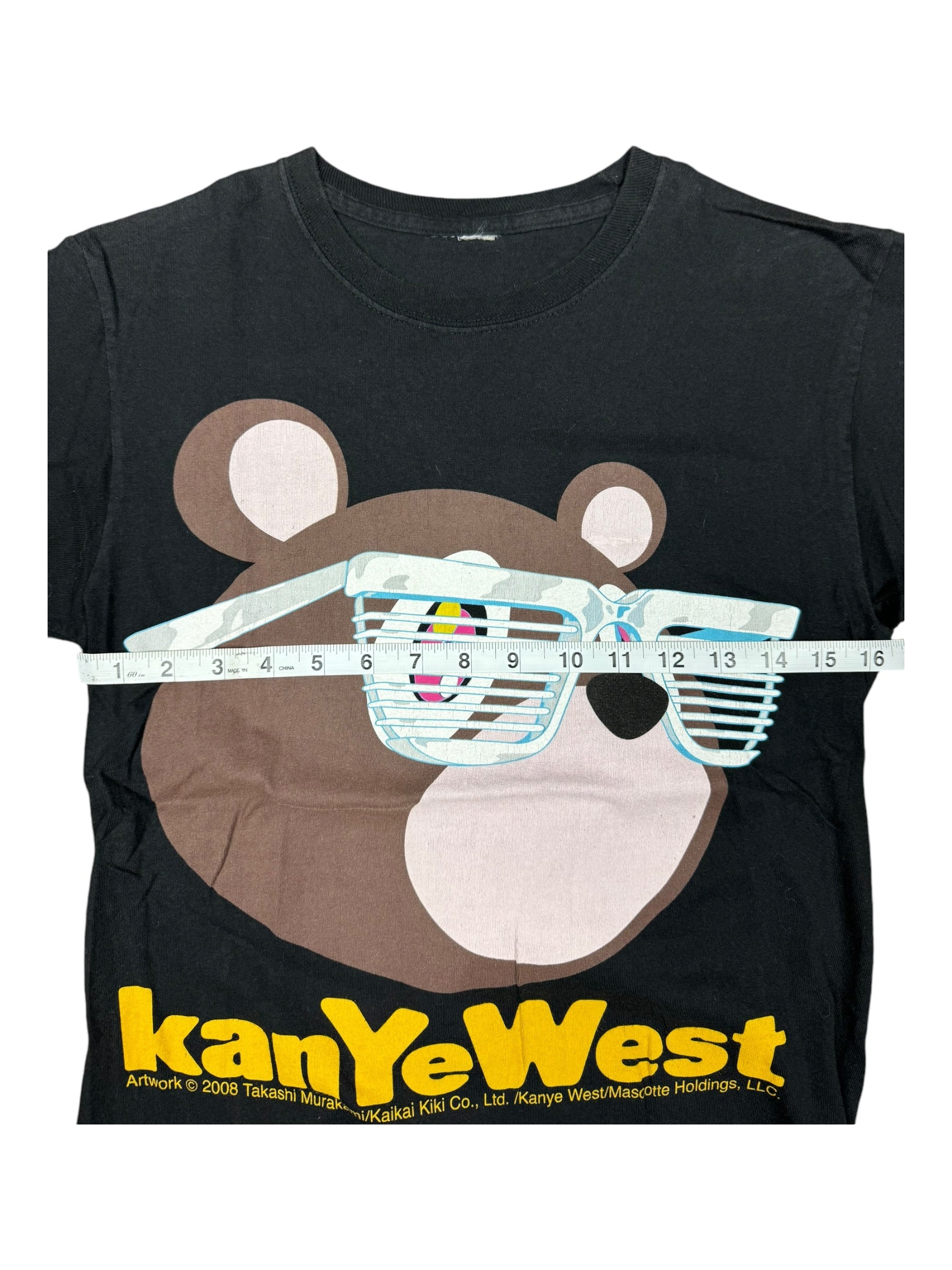 Kanye West 2008 Murakami Bear T-shirt Size Small