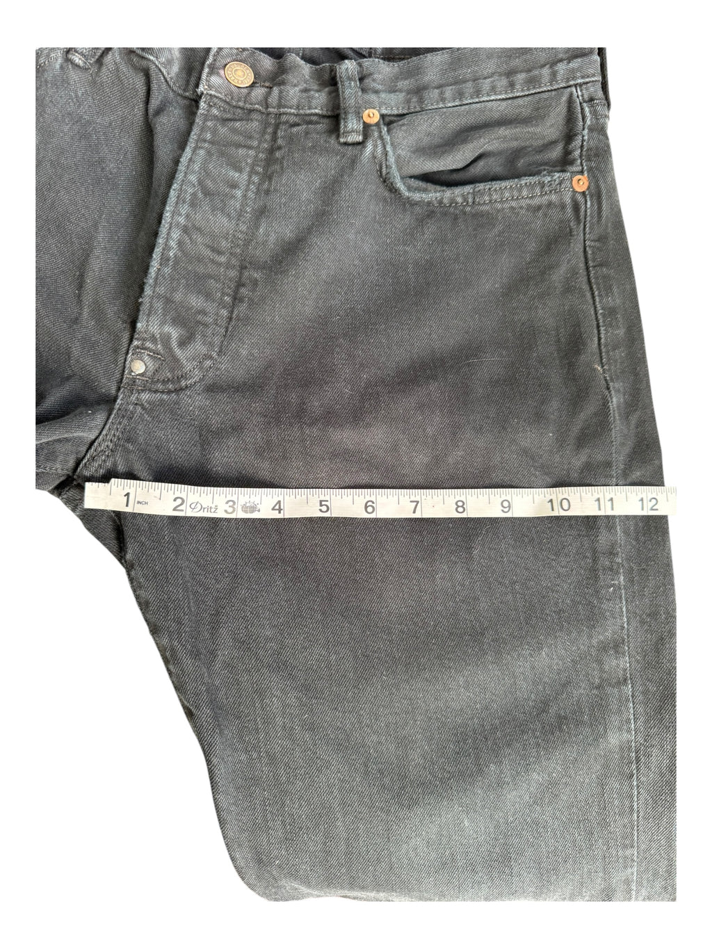 Polo Ralph Lauren 867 Classic Fit Hudson Black Mens 34x32 Jeans