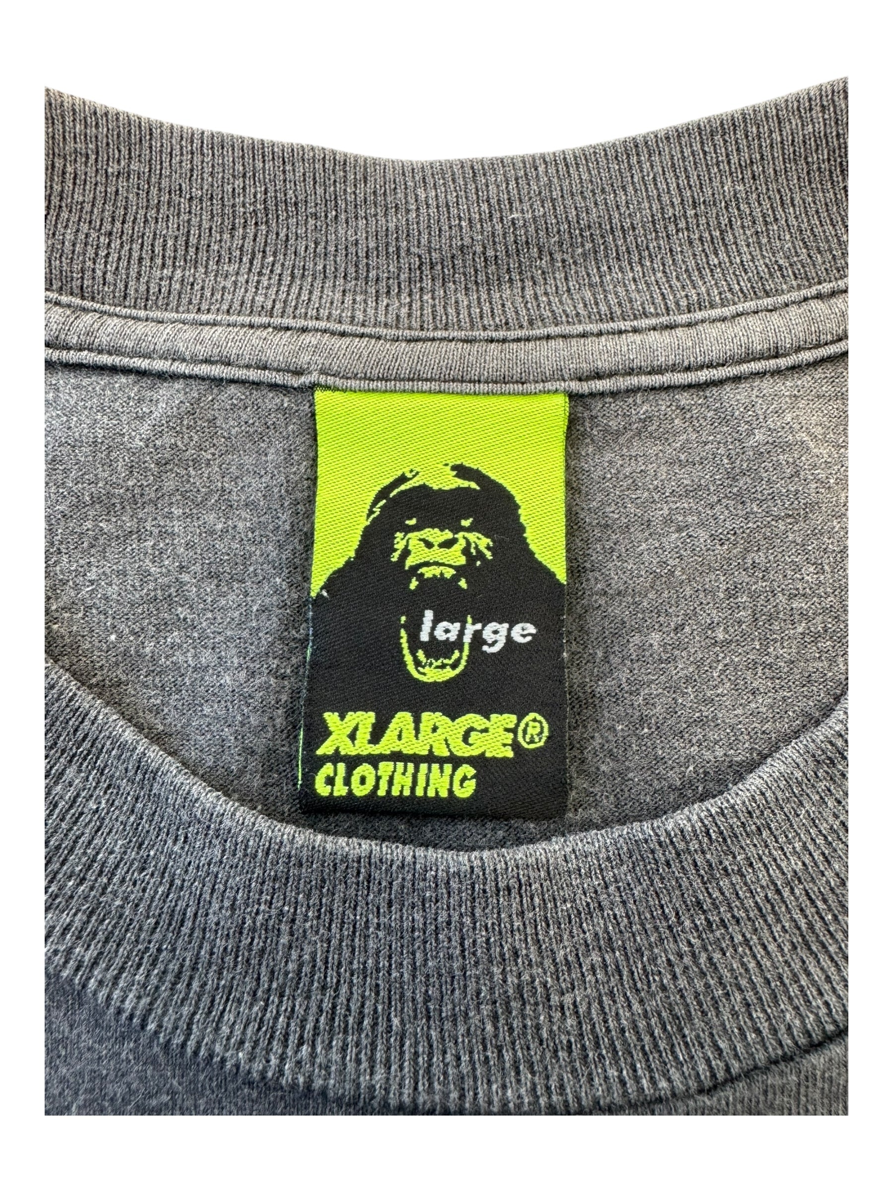 X-Large 00s Chimpanzee Black T-Shirt Size Large