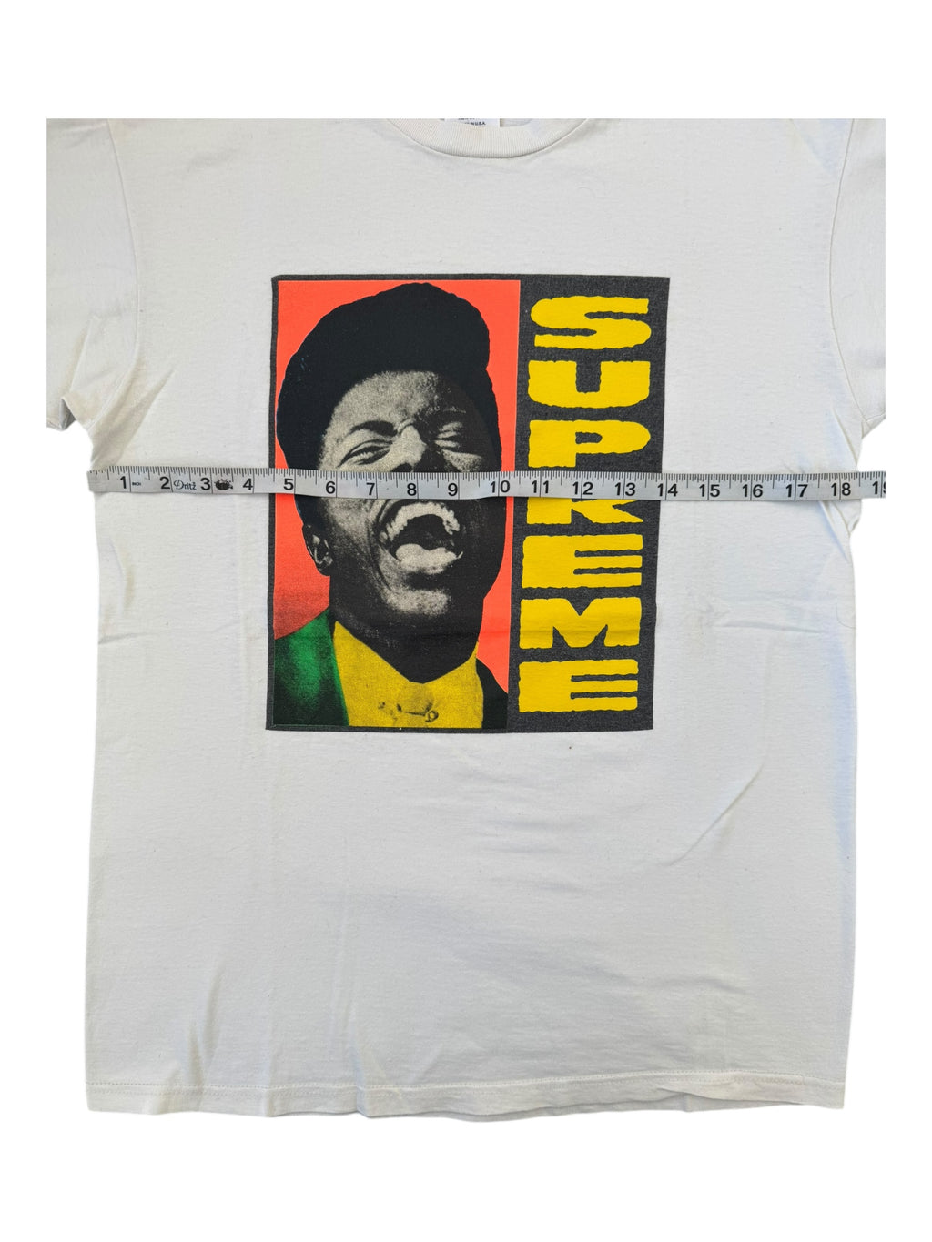 Supreme FW11 “Little Richard” White T-Shirt Size Medium