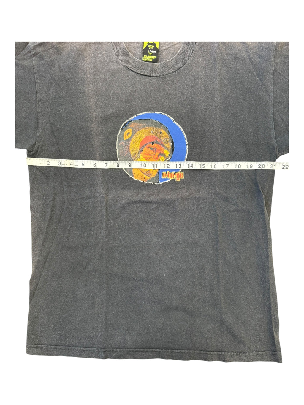 X-Large 00s Chimpanzee Black T-Shirt Size Large