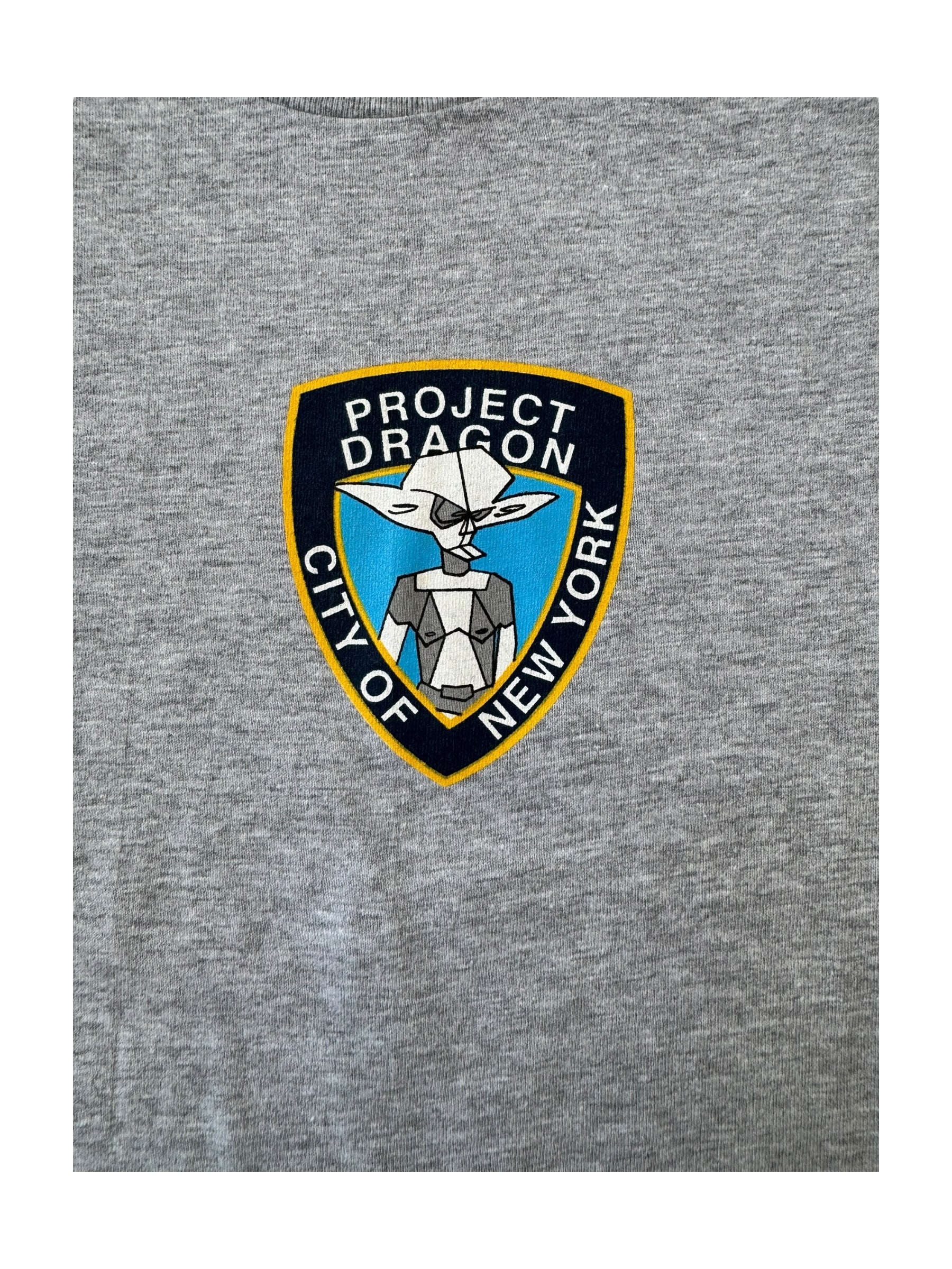Futura 90s Grey Project Dragon Pointman Police Badge Size XL