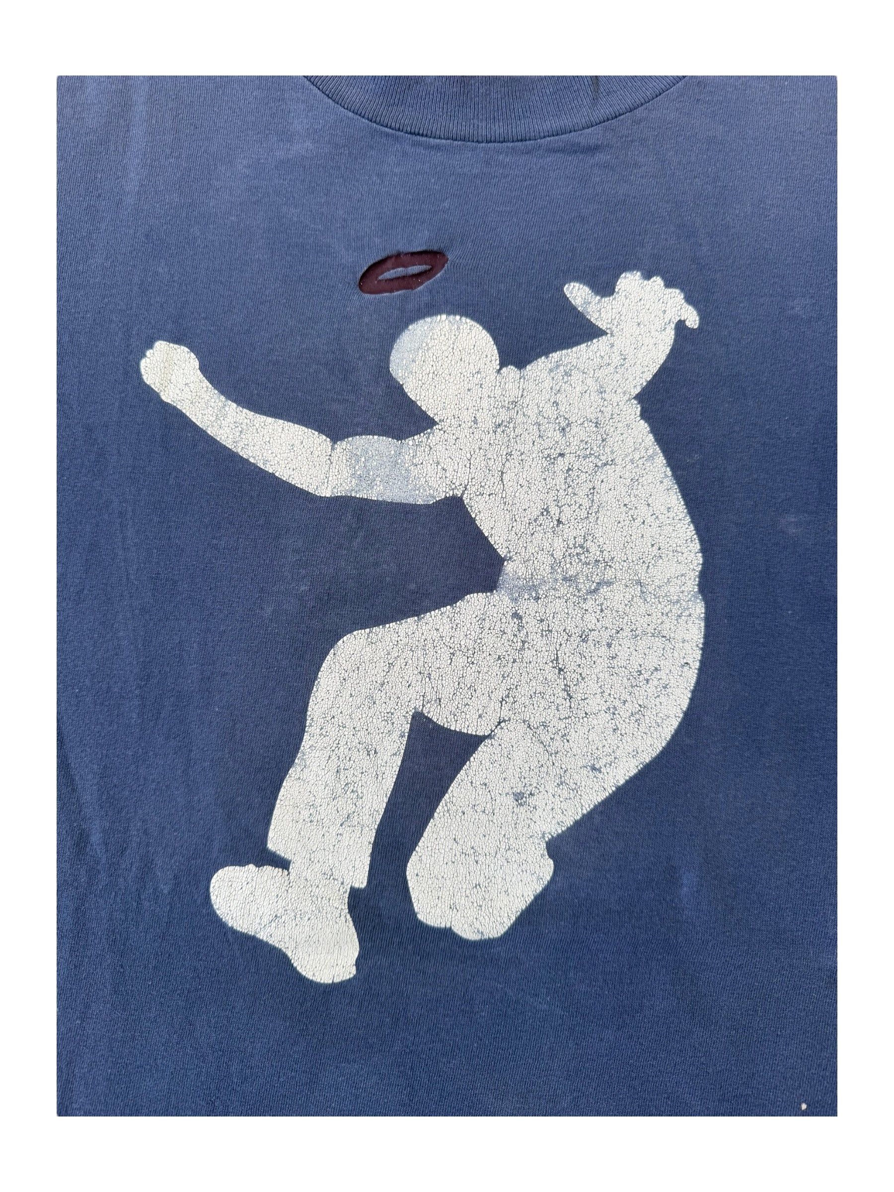 Union 90s Navy Frontman #12 Faded Oneita Tag Size Large