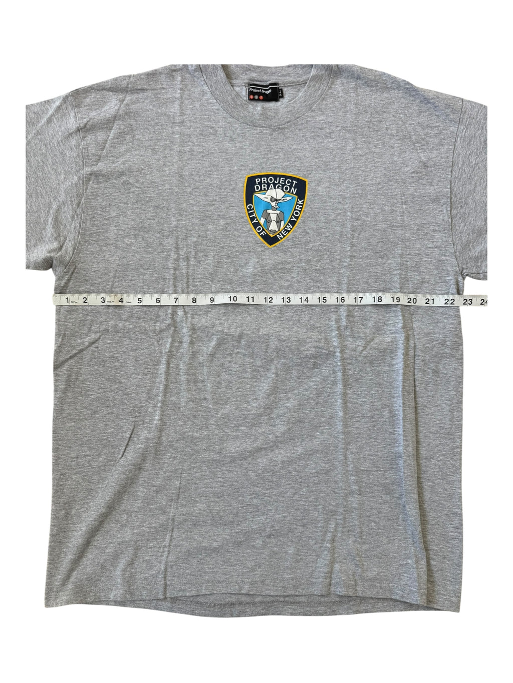 Futura 90s Grey Project Dragon Pointman Police Badge Size XL