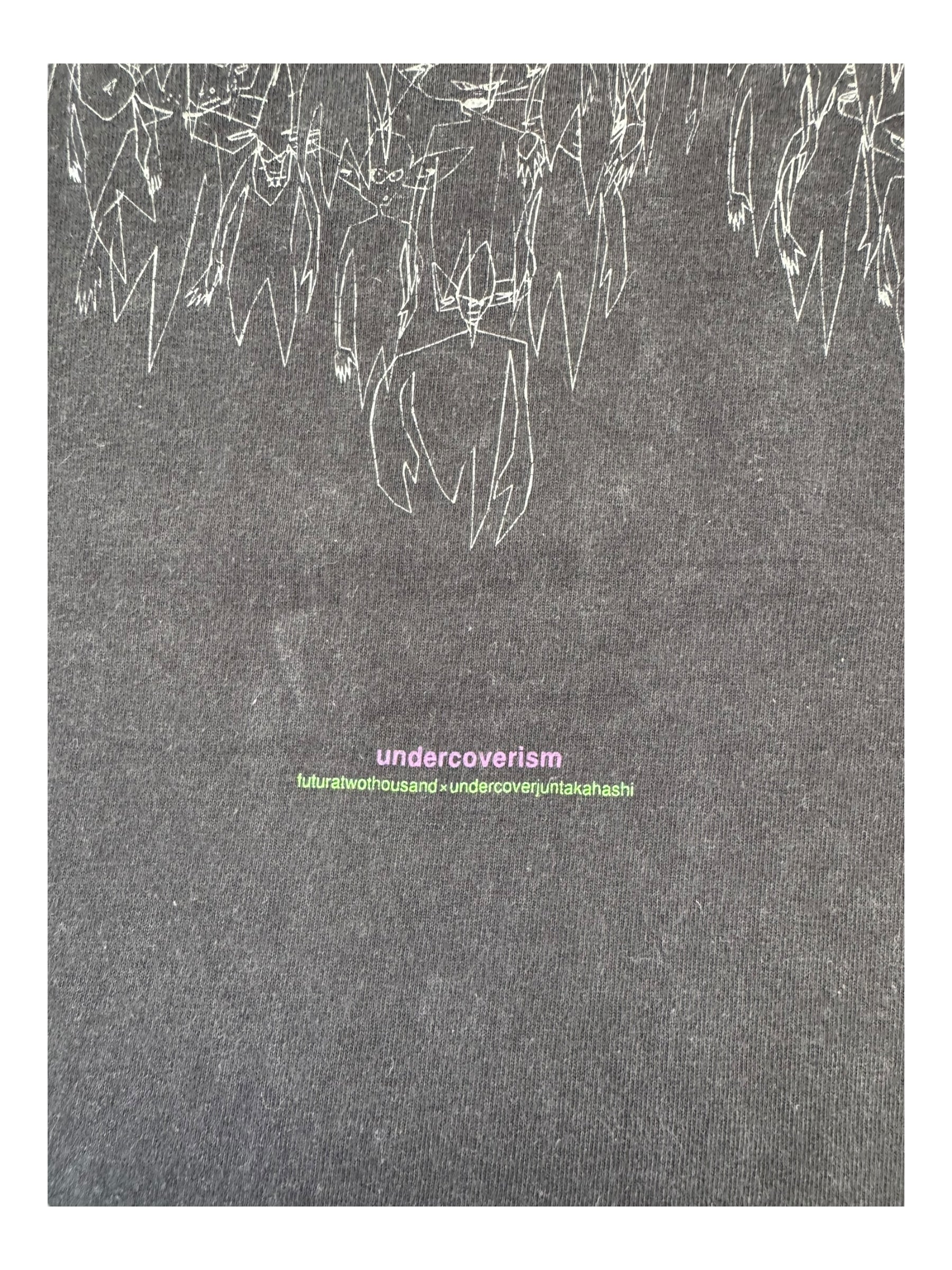 Futura 90s Black Undercover Pointman Collage Anvil Tag Size Large