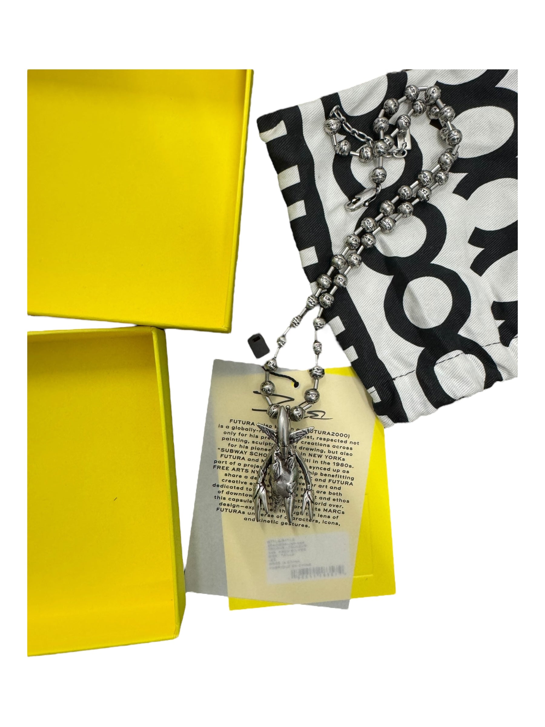 Futura x Marc Jacobs Pointman Silver Chain