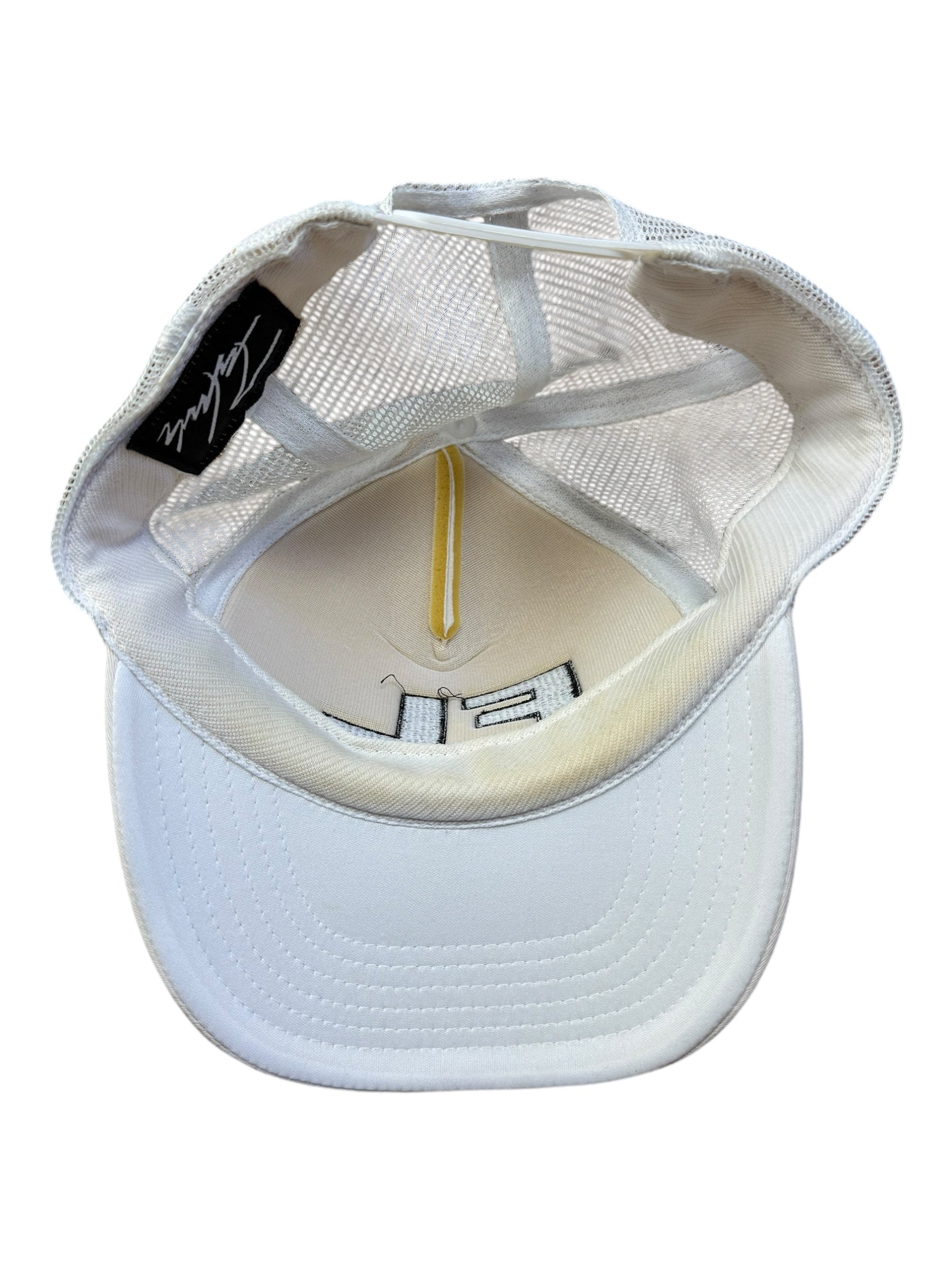 Futura 90s White Futura Laboratories Snapback Trucker Hat
