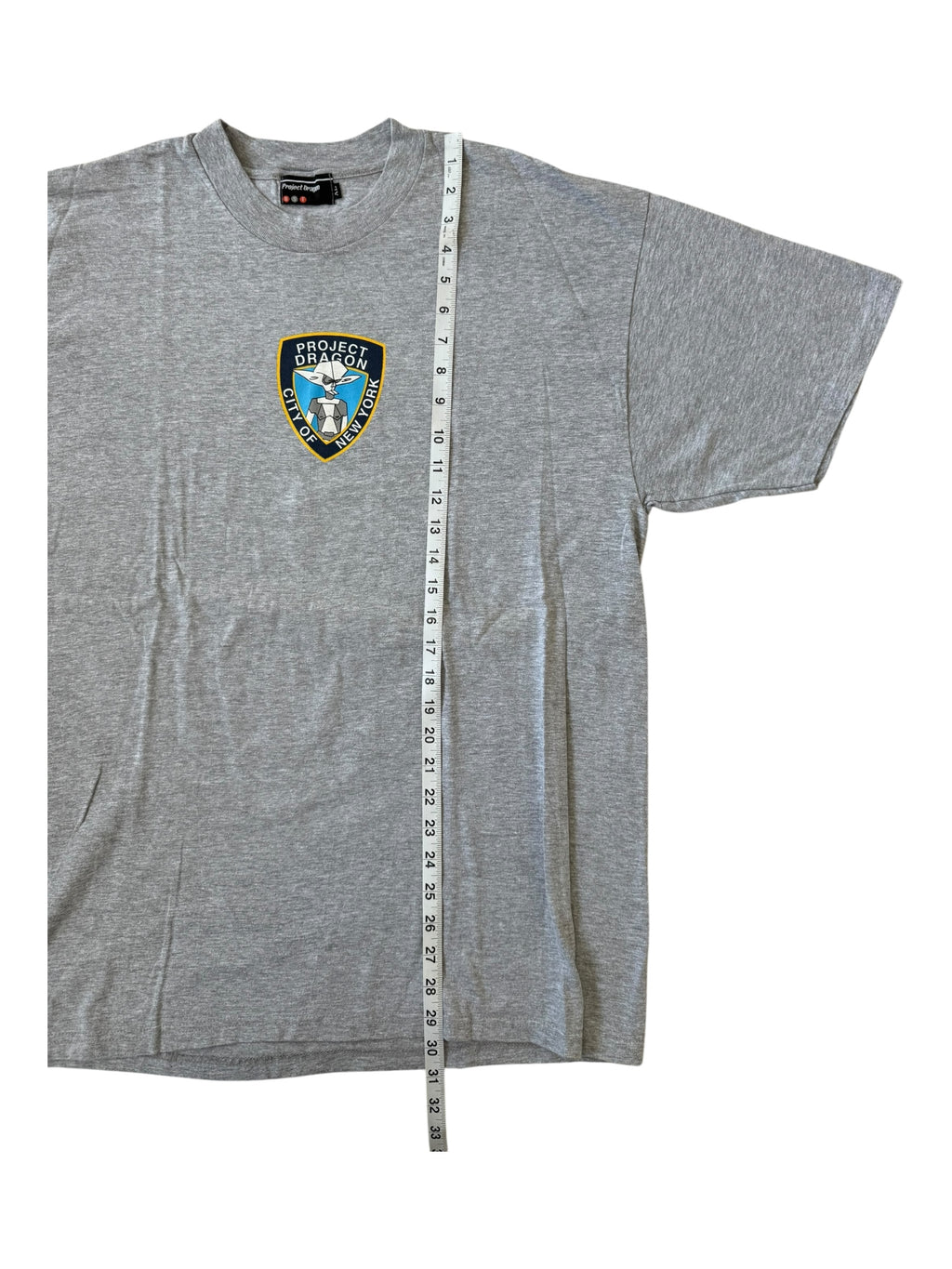 Futura 90s Grey Project Dragon Pointman Police Badge Size XL