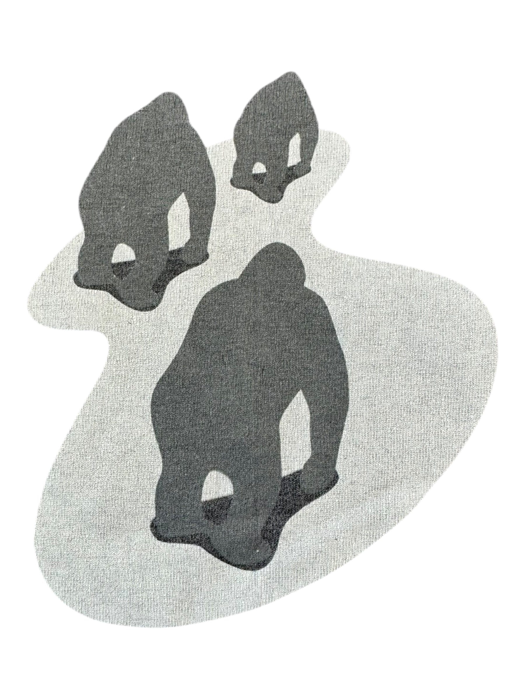 X-Large 00s Gorillas Grey T-Shirt Size Medium