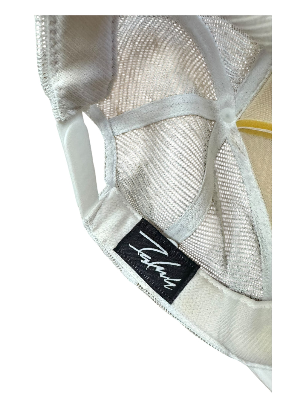 Futura 90s White Futura Laboratories Snapback Trucker Hat