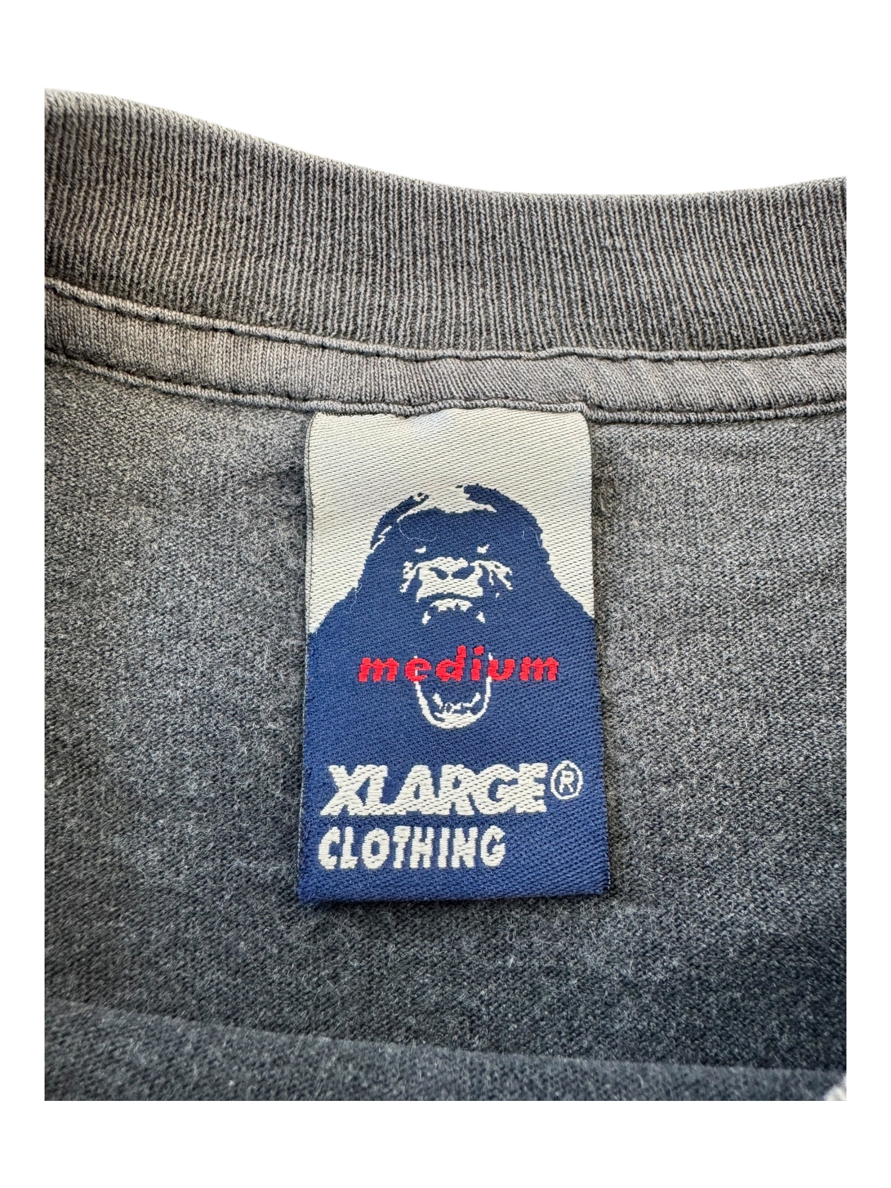 X-Large 00s Gorillas Grey T-Shirt Size Medium