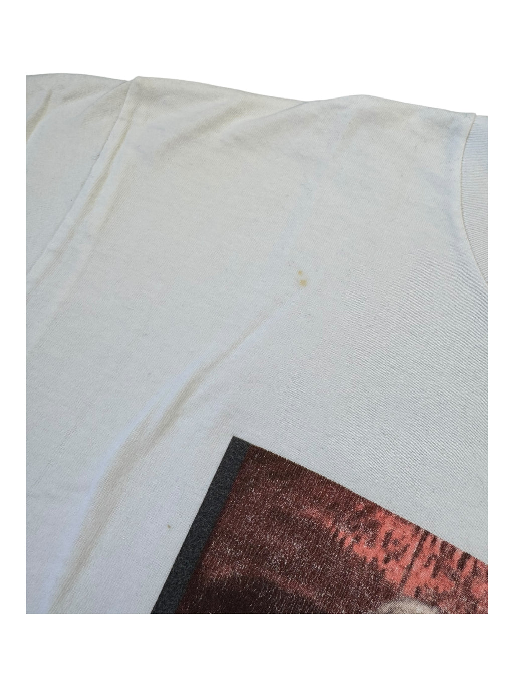 Supreme SS16 Black Sabbath Paranoid Ozzy Osbourne White T-Shirt Size Large