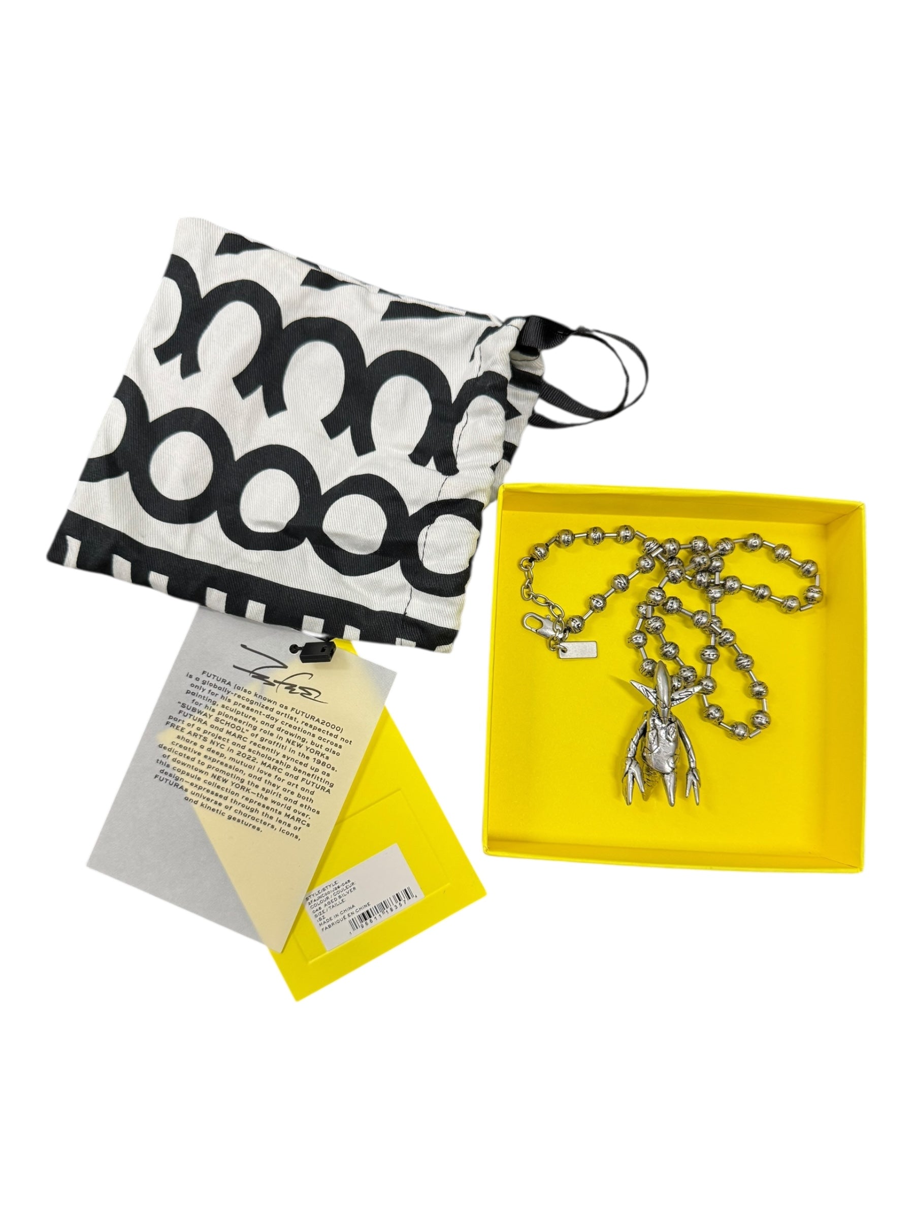 Futura x Marc Jacobs Pointman Silver Chain