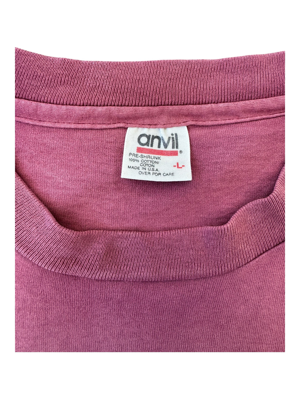 Birdhouse 90s Burgundy Jeremy Klein Alien T-Shirt Anvil Tag Size XL