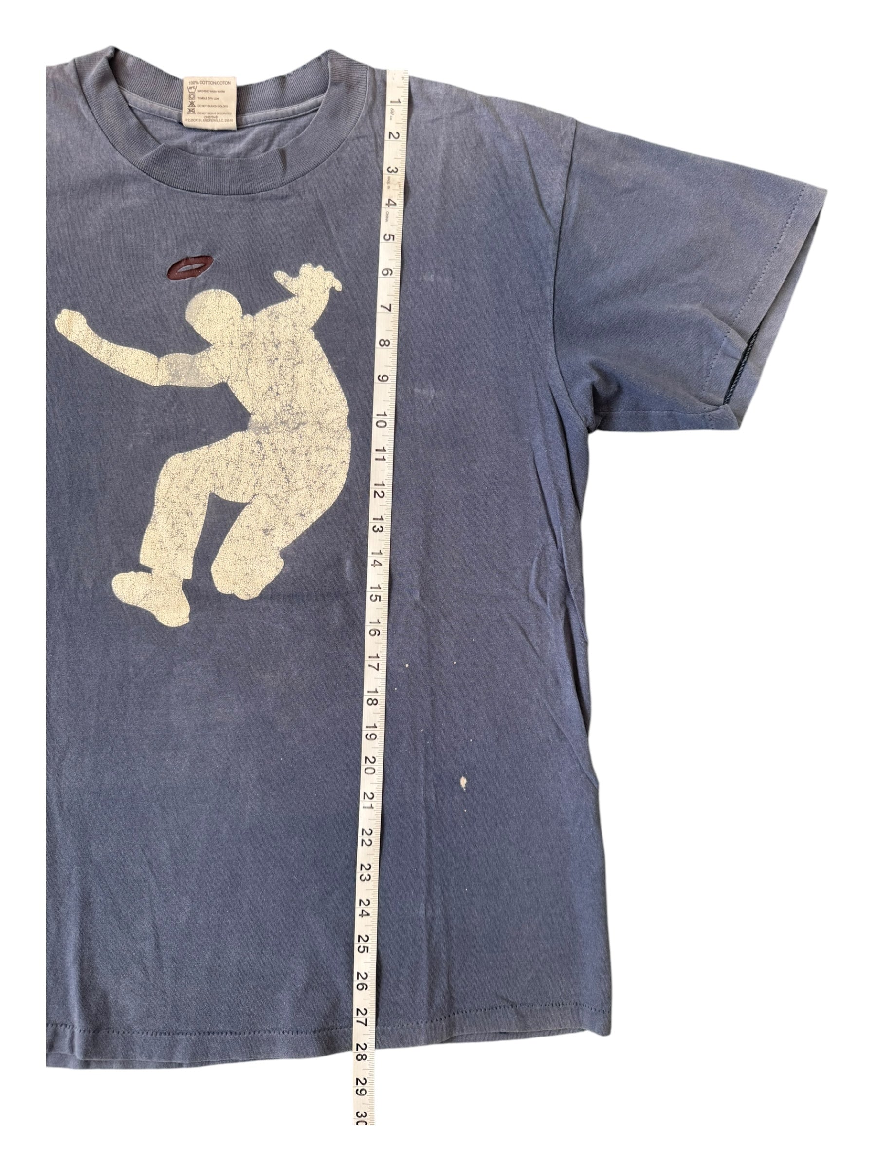 Union 90s Navy Frontman #12 Faded Oneita Tag Size Large