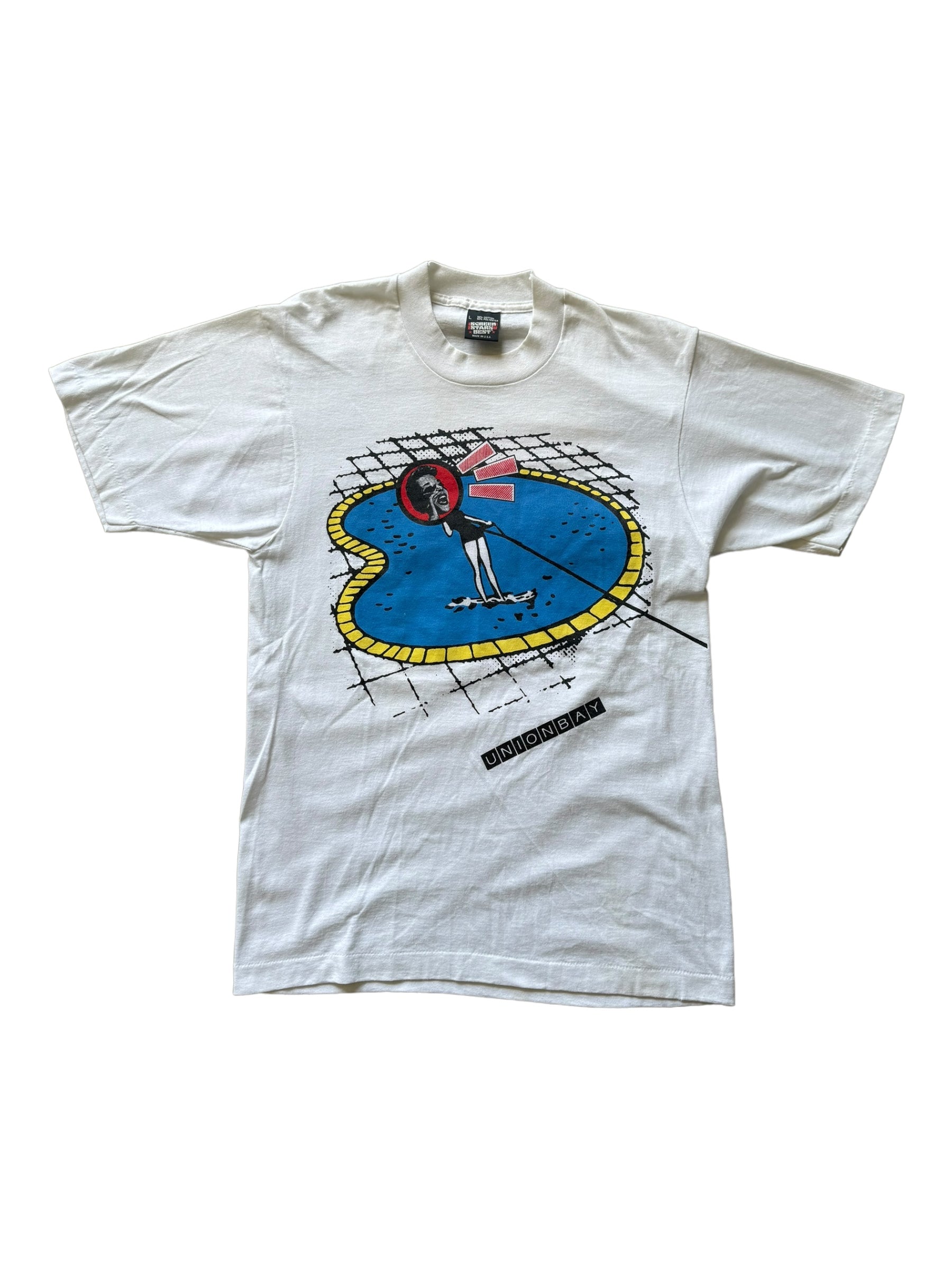 Union Bay 90s Surf Skate T-Shirt Size M/L White