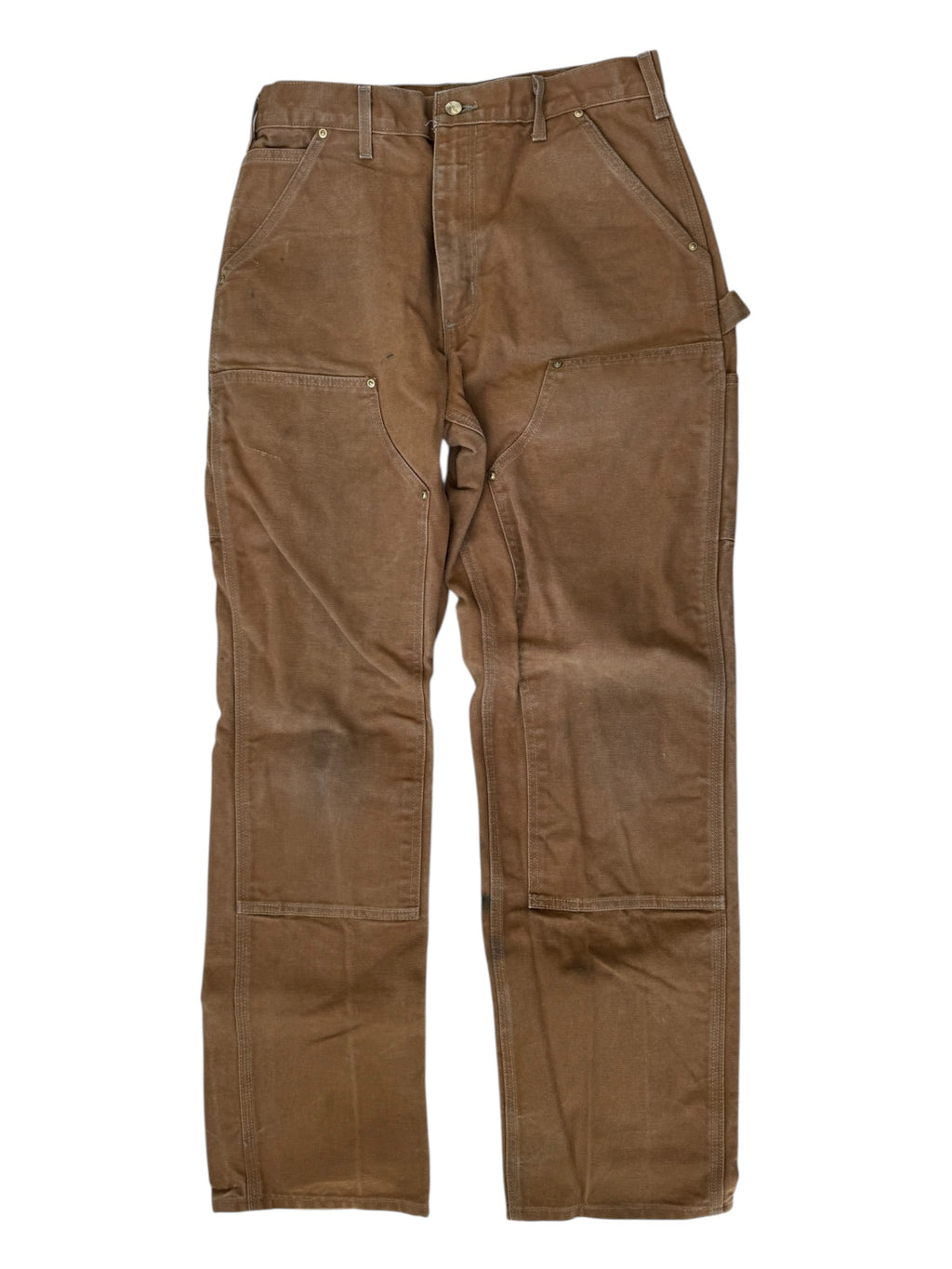 Carhartt 90s Tan Double Knees Size 32 x 34