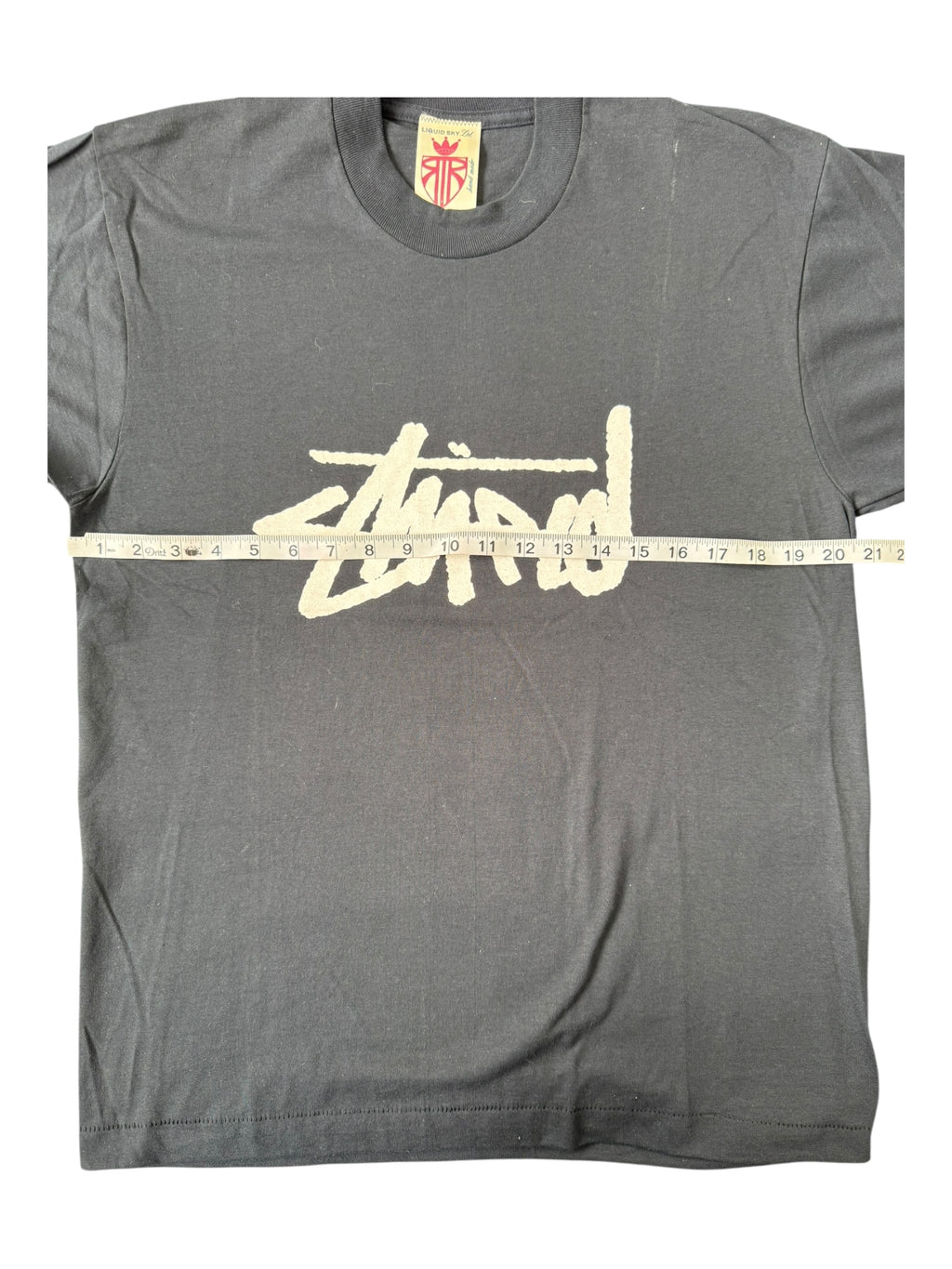 Liquid Sky Ltd by Rey Zorro 90s Stupid Stussy Rip Size Large Deadstock