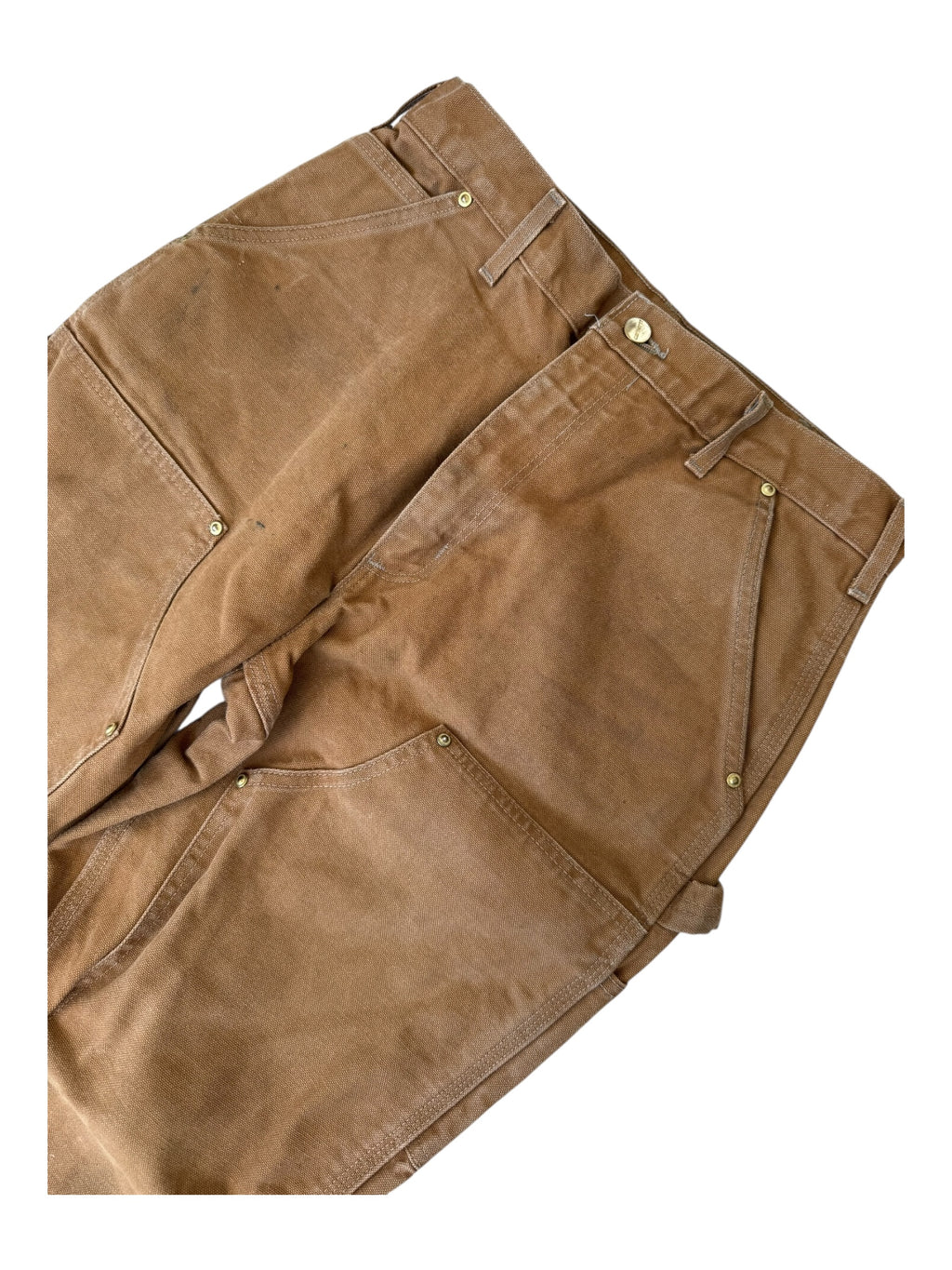 Carhartt 90s Tan Double Knees Size 32 x 34