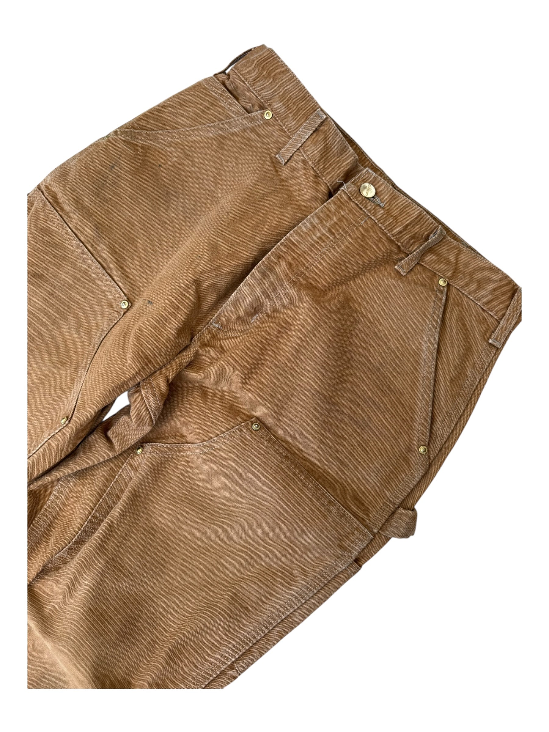 Carhartt 90s Tan Double Knees Size 32 x 34