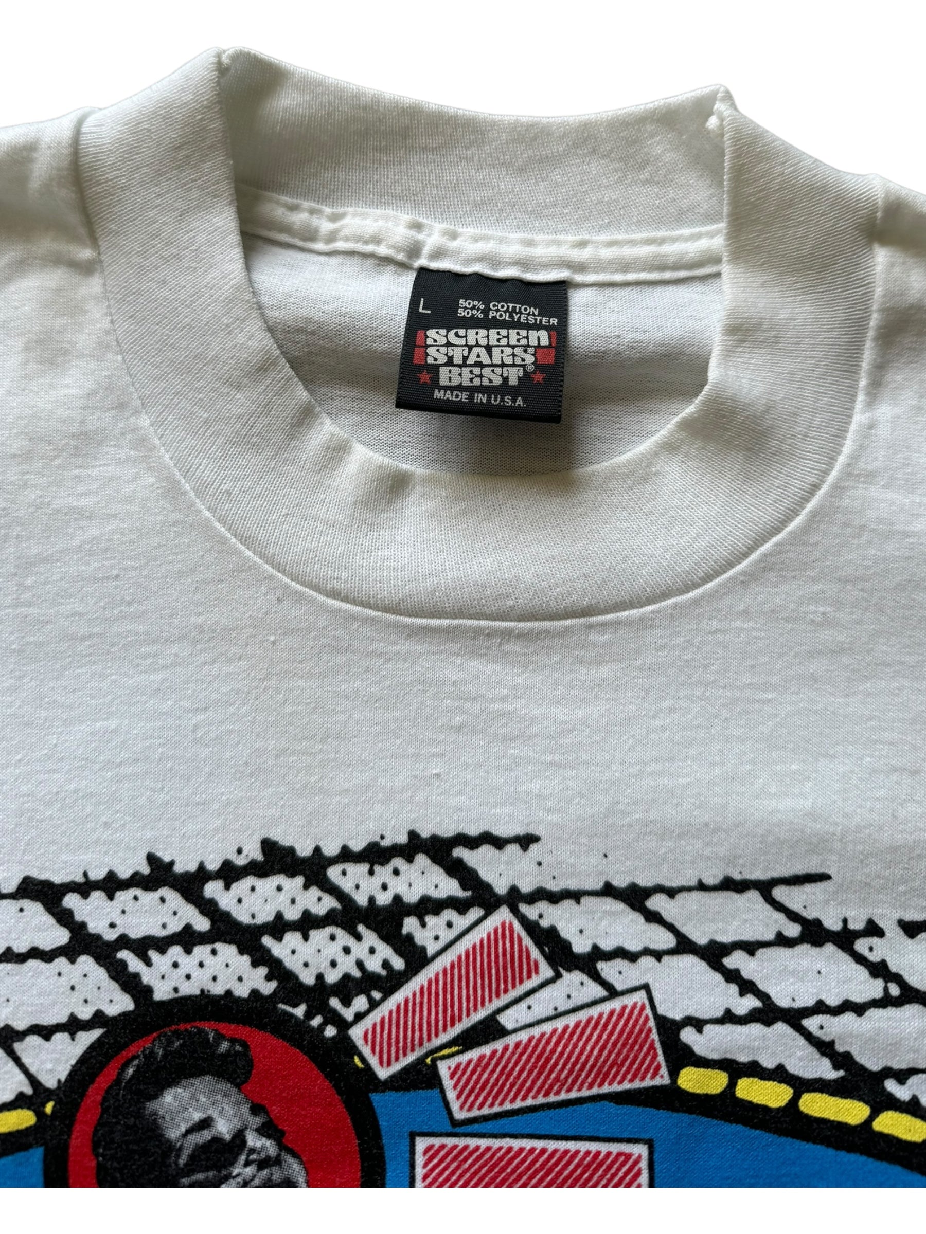 Union Bay 90s Surf Skate T-Shirt Size M/L White