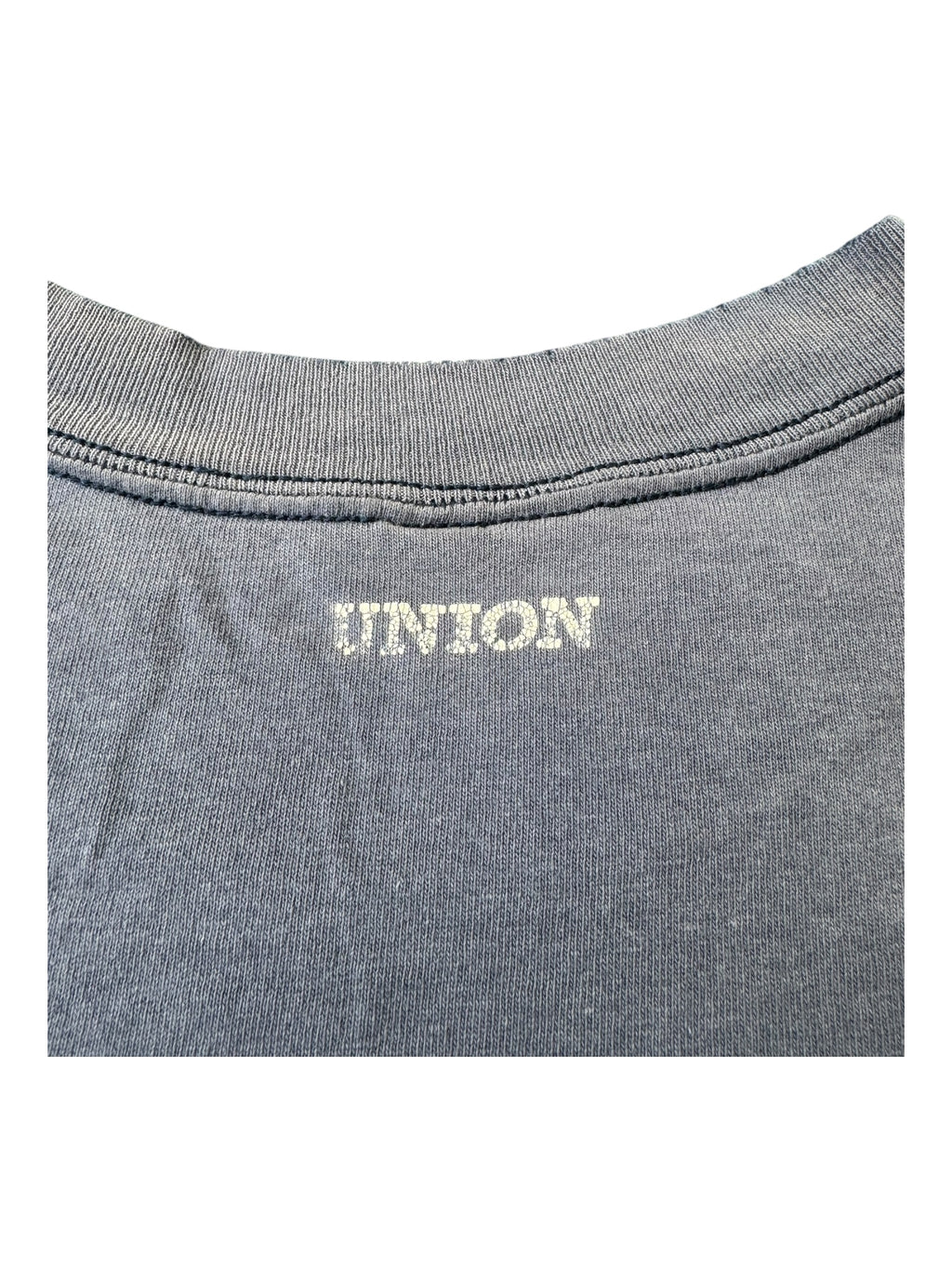 Union 90s Navy Frontman #12 Faded Oneita Tag Size Large