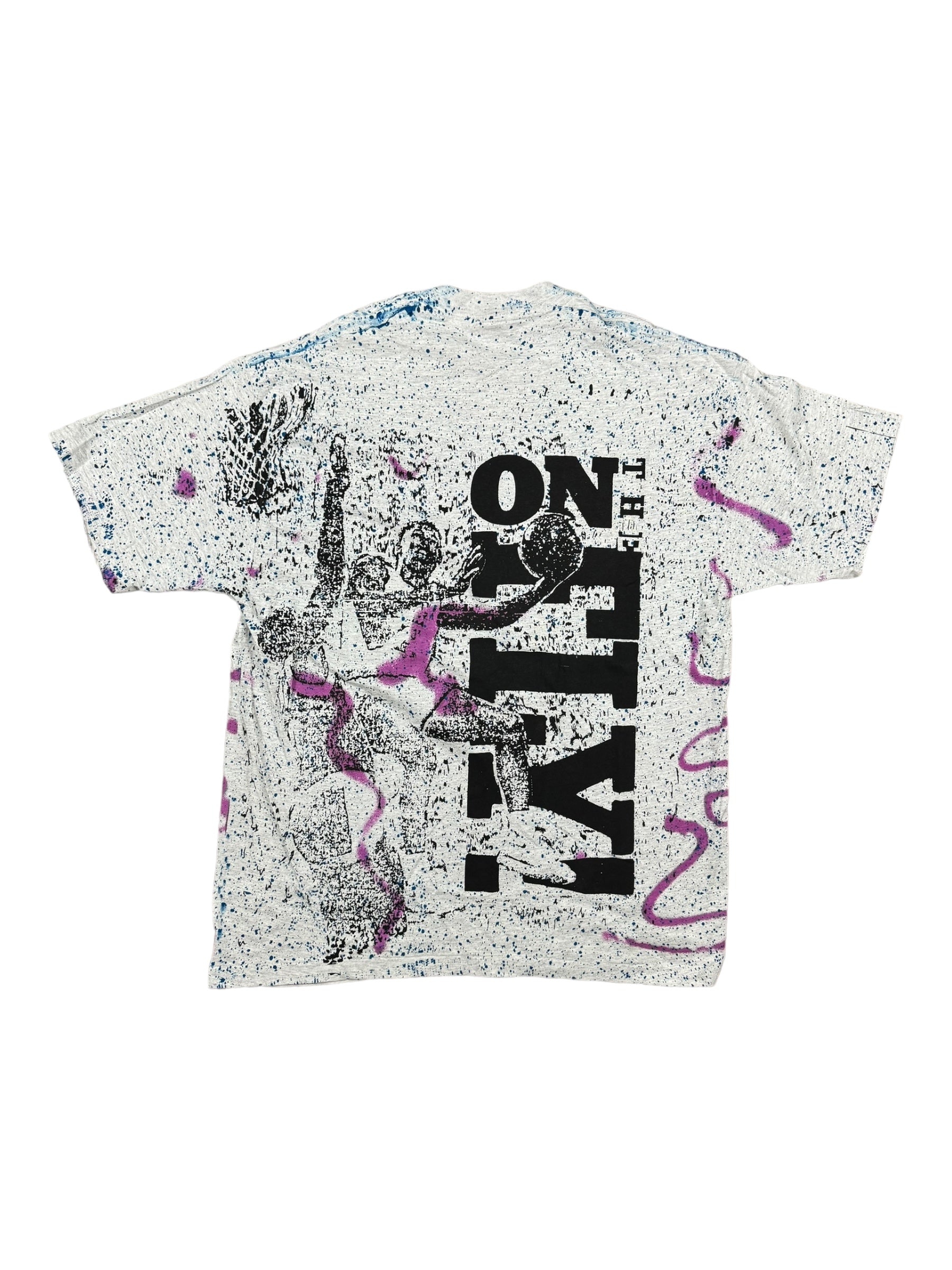 NBA 90s All-Overprint T-shirt ON THE FLY! size XL Magic Johnson Tee