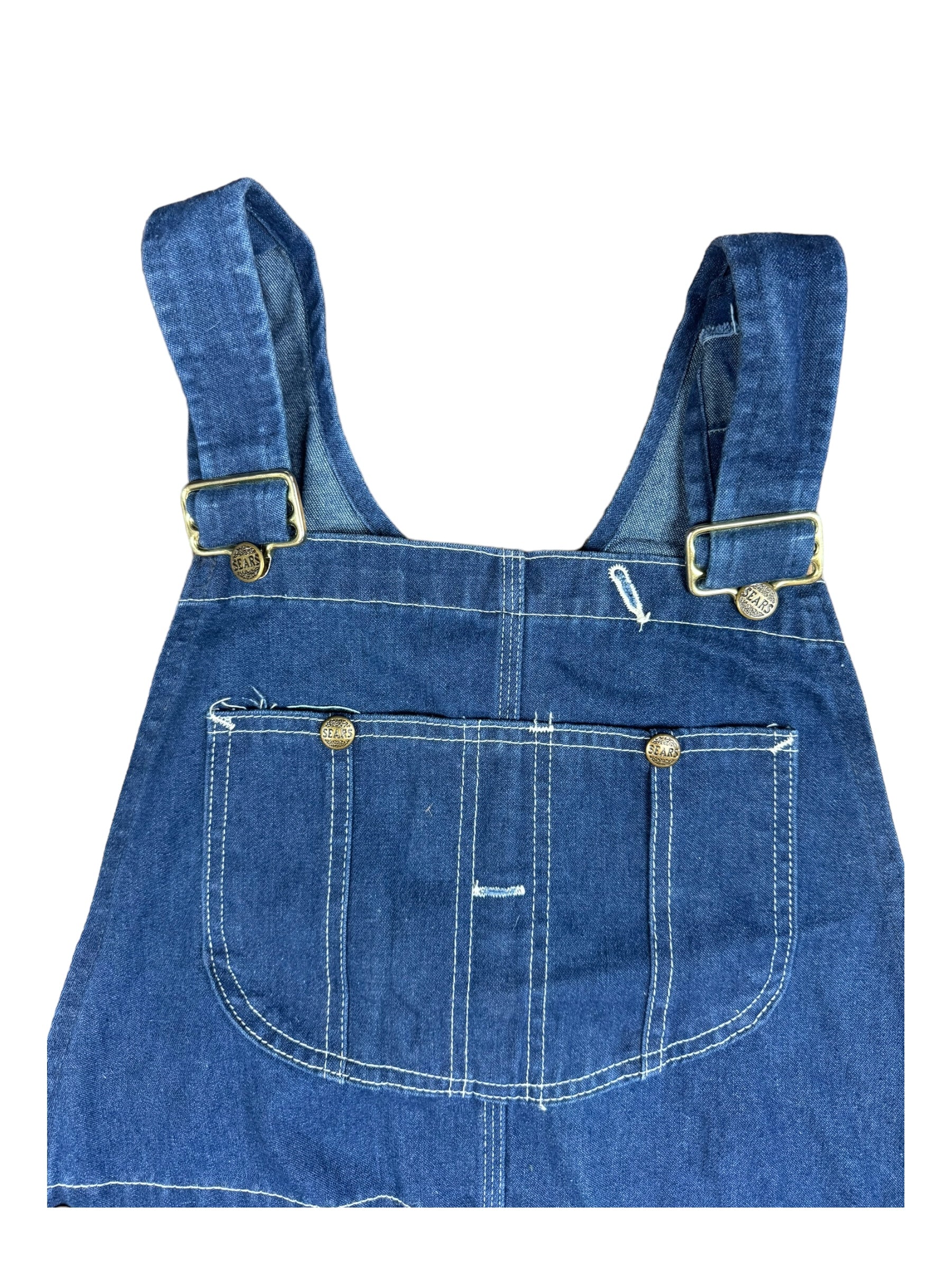 SEARS Denim Jeans Mens Overalls 50s 60s Union United Garment Work AFLCIO